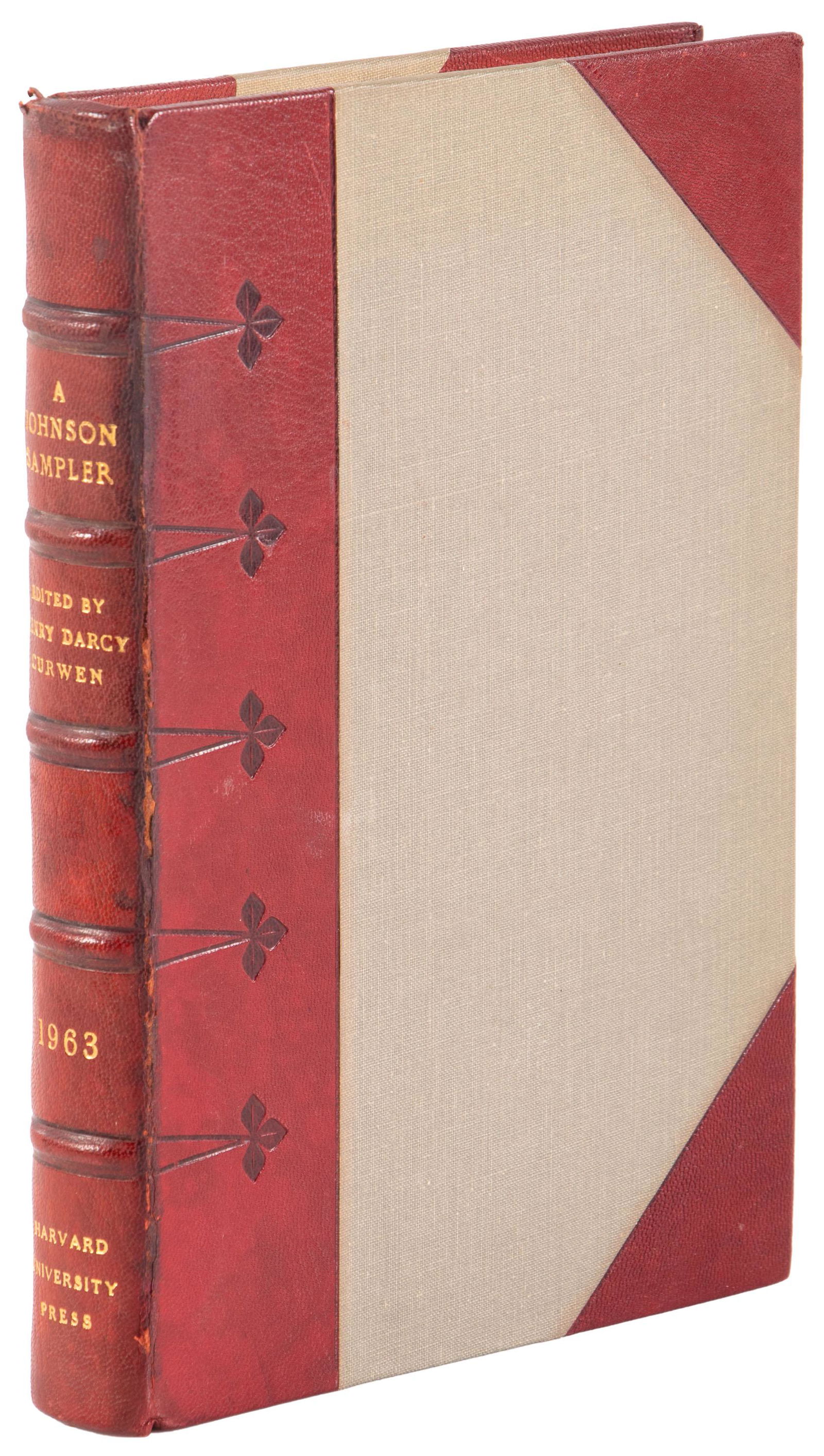 Curwen's Johnson Sampler, inscribed (1 of 2)