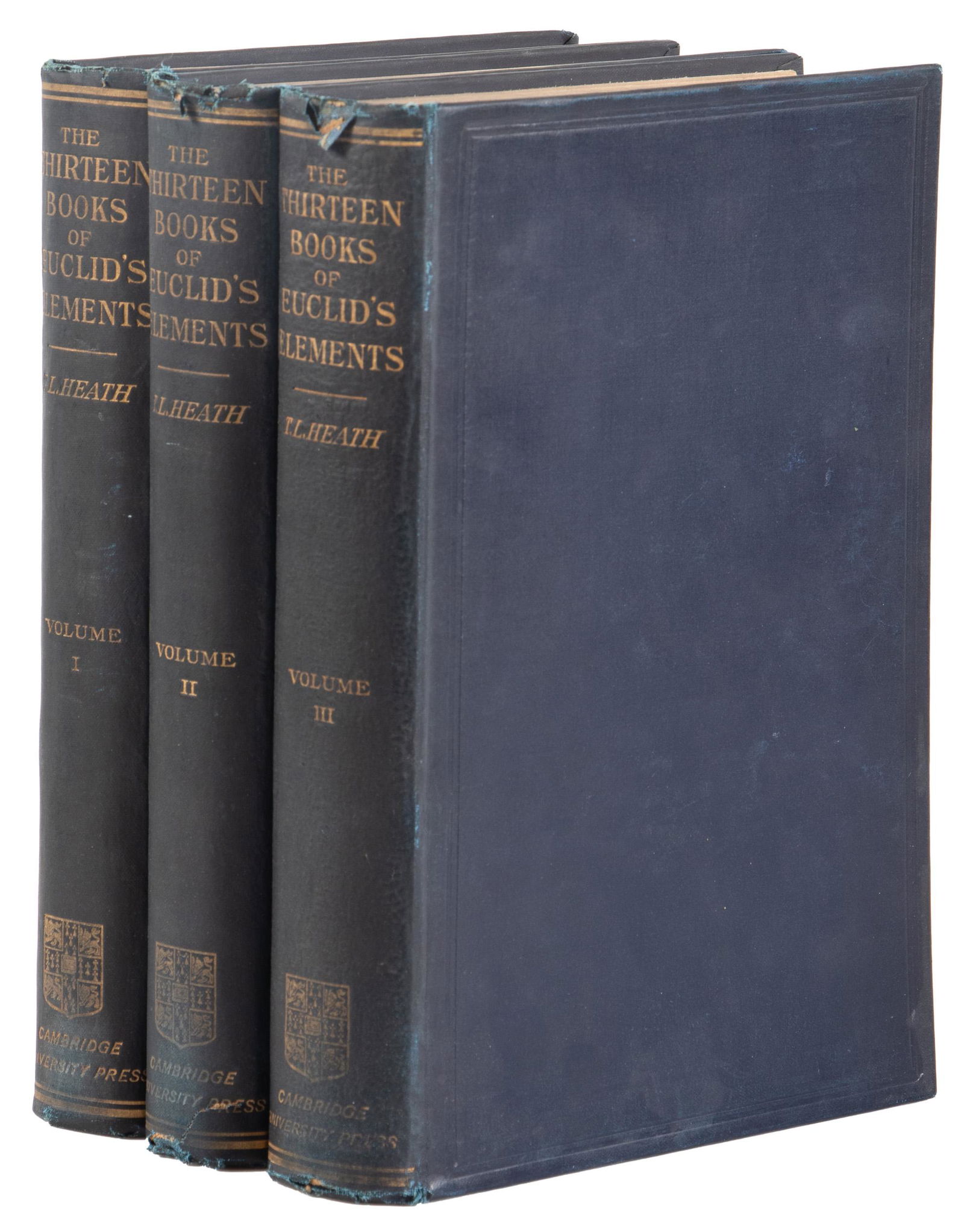 Euclid's 13 Books of Elements in 3 vols, 1926 (1 of 3)