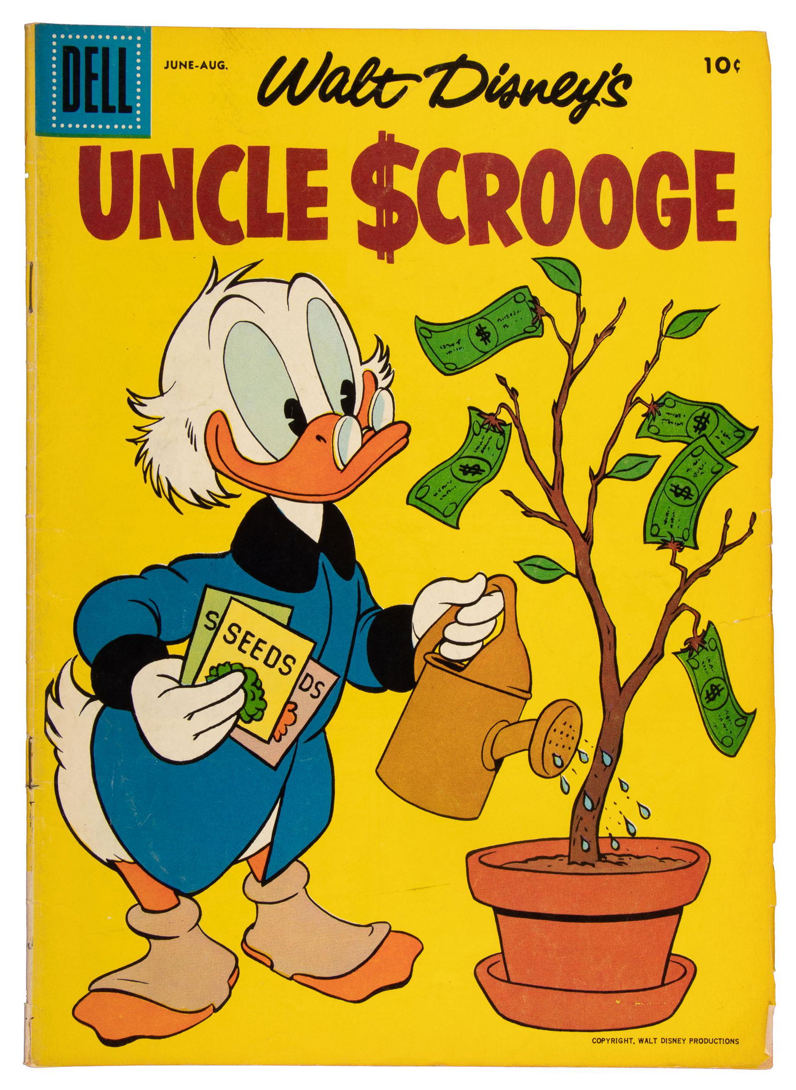 Uncle Scrooge No. 18 * VG- * 1957 (1 of 2)
