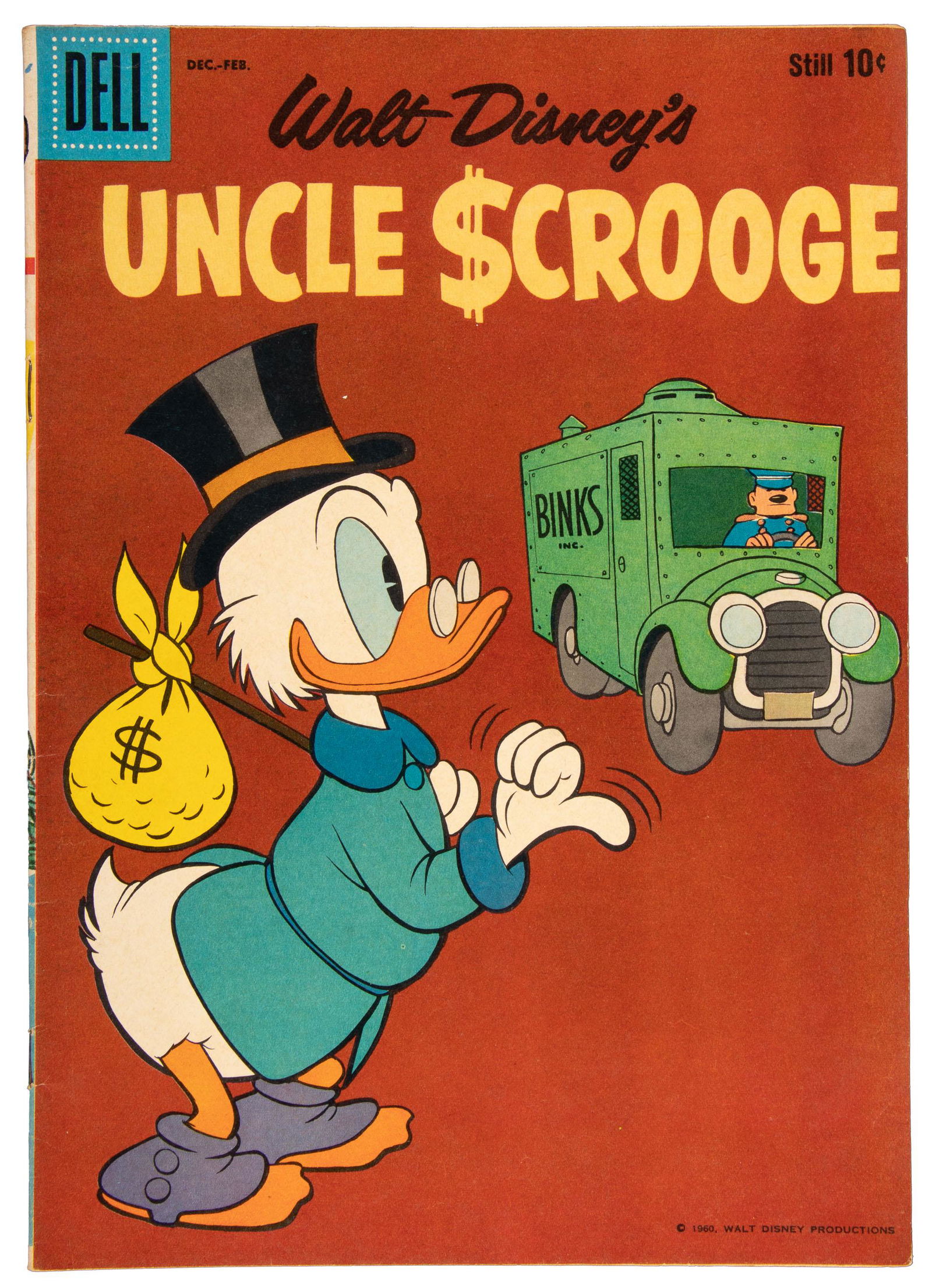 Uncle Scrooge No. 32 * VG+ * 1960 (1 of 2)