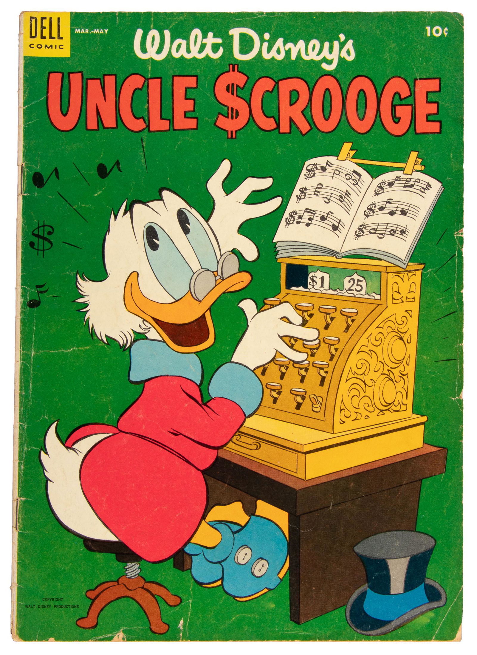 Uncle Scrooge No. 5 * Good * 1954 (1 of 2)