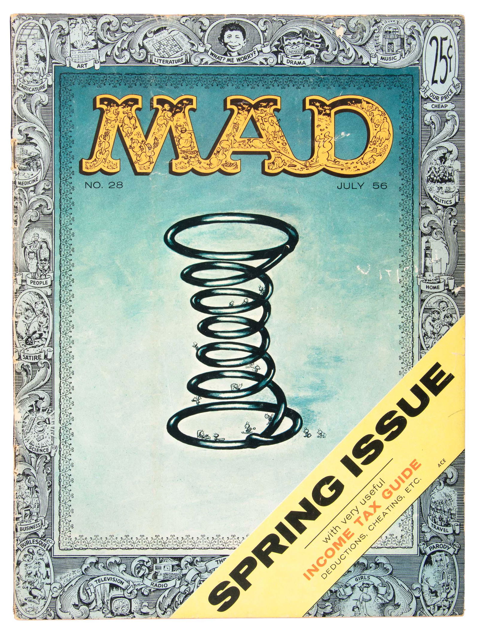 MAD #28 * VG+ * 1956 * Last Kurtzman (1 of 2)
