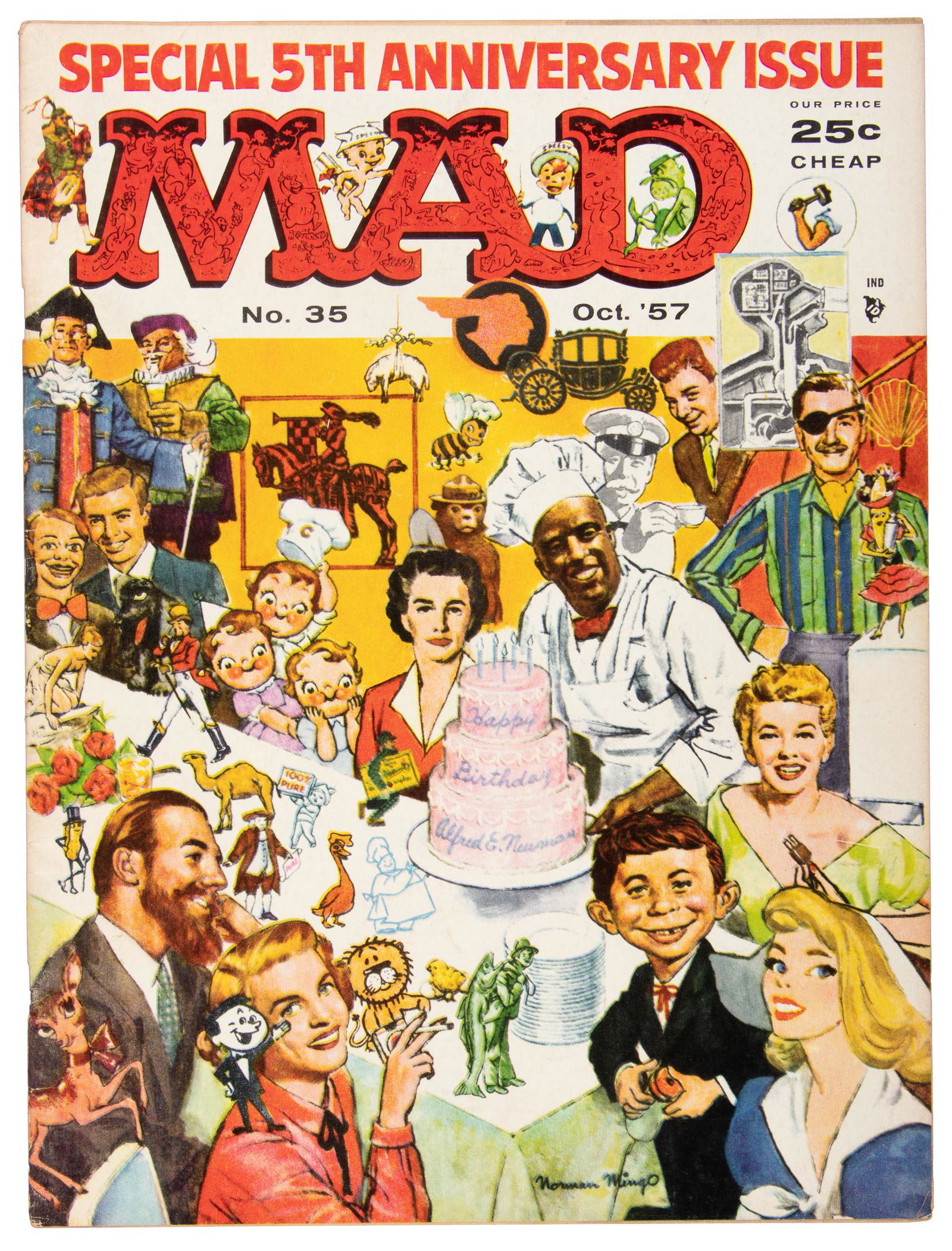 MAD #35 * VG/Fine * 1957 (1 of 2)