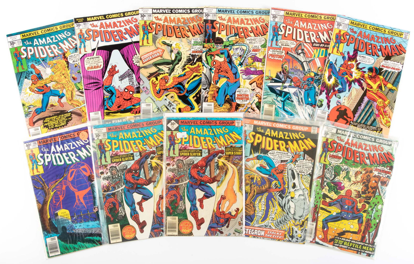 Amazing Spider-Man: Lot of Ten Comics * 1970s (1 of 1)