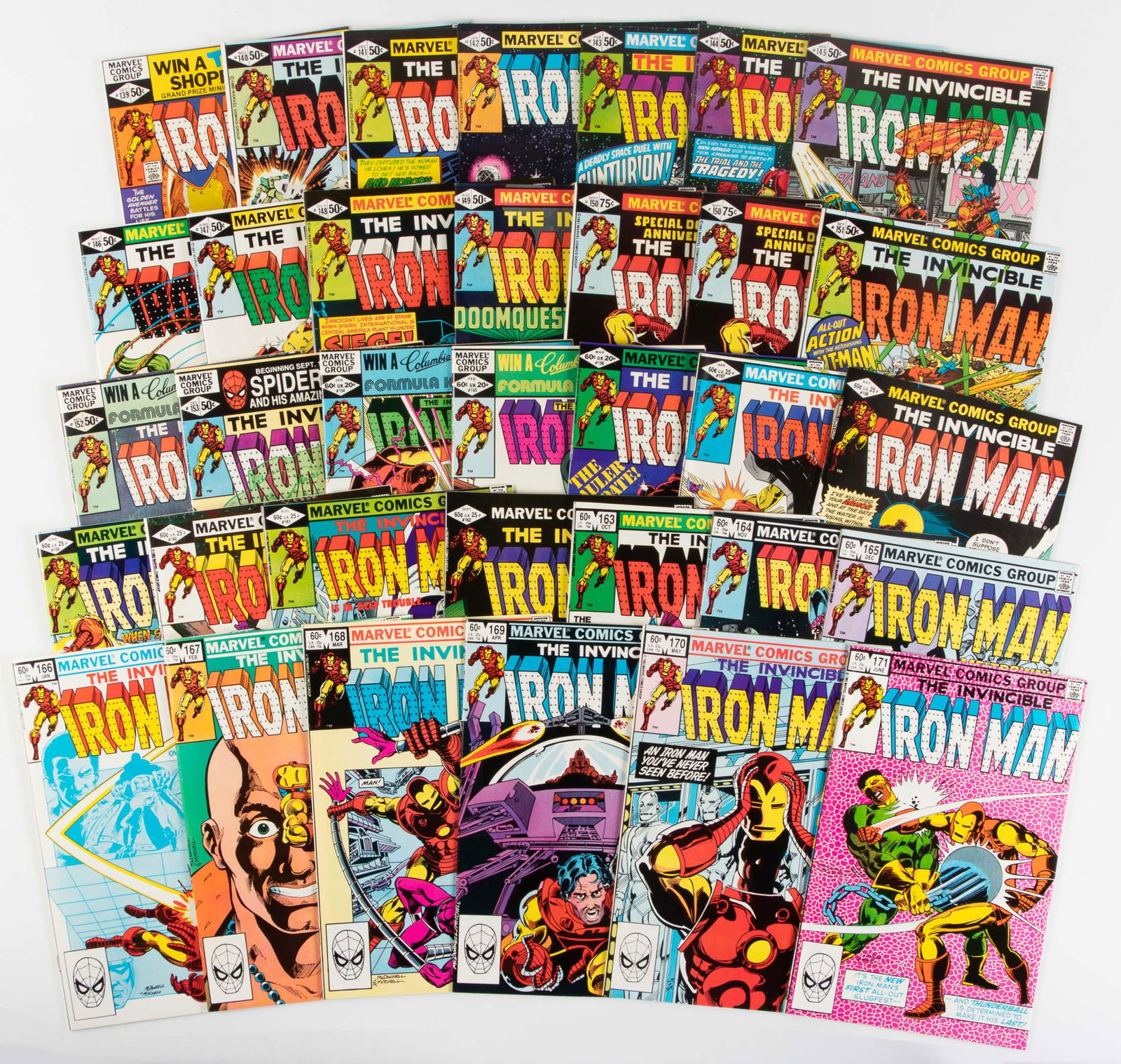 Iron Man #'s 139-171 * VF (1 of 1)