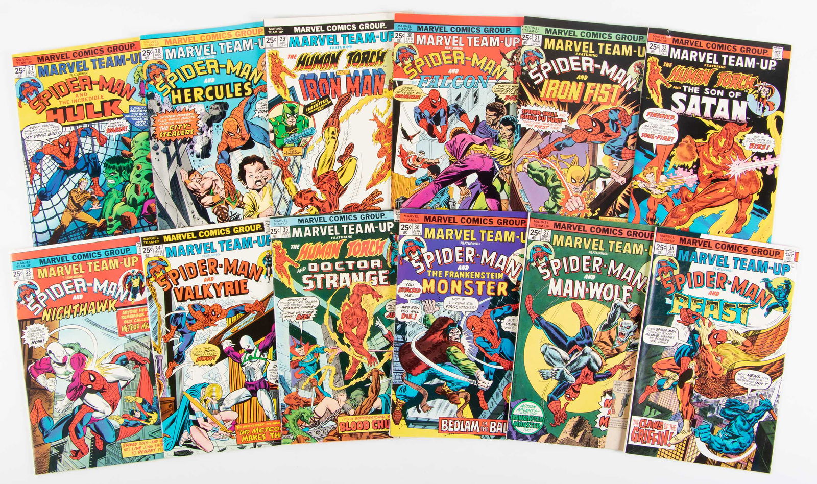 Marvel Team-Up: Lot of 12 Comics * 1970s (1 of 1)