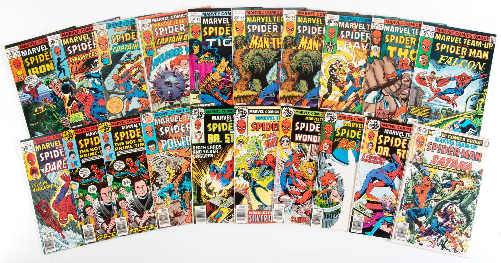 Marvel Team-Up: Lot of 20 Comics * 1970s (1 of 1)