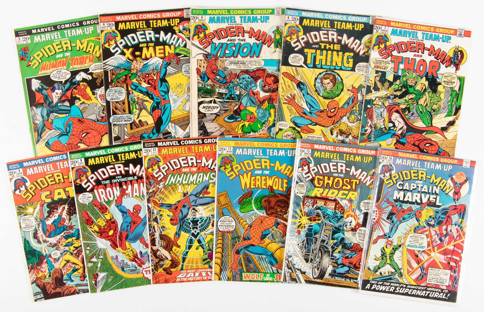 Marvel Team-Up: Lot of 10 * 1970s (1 of 1)