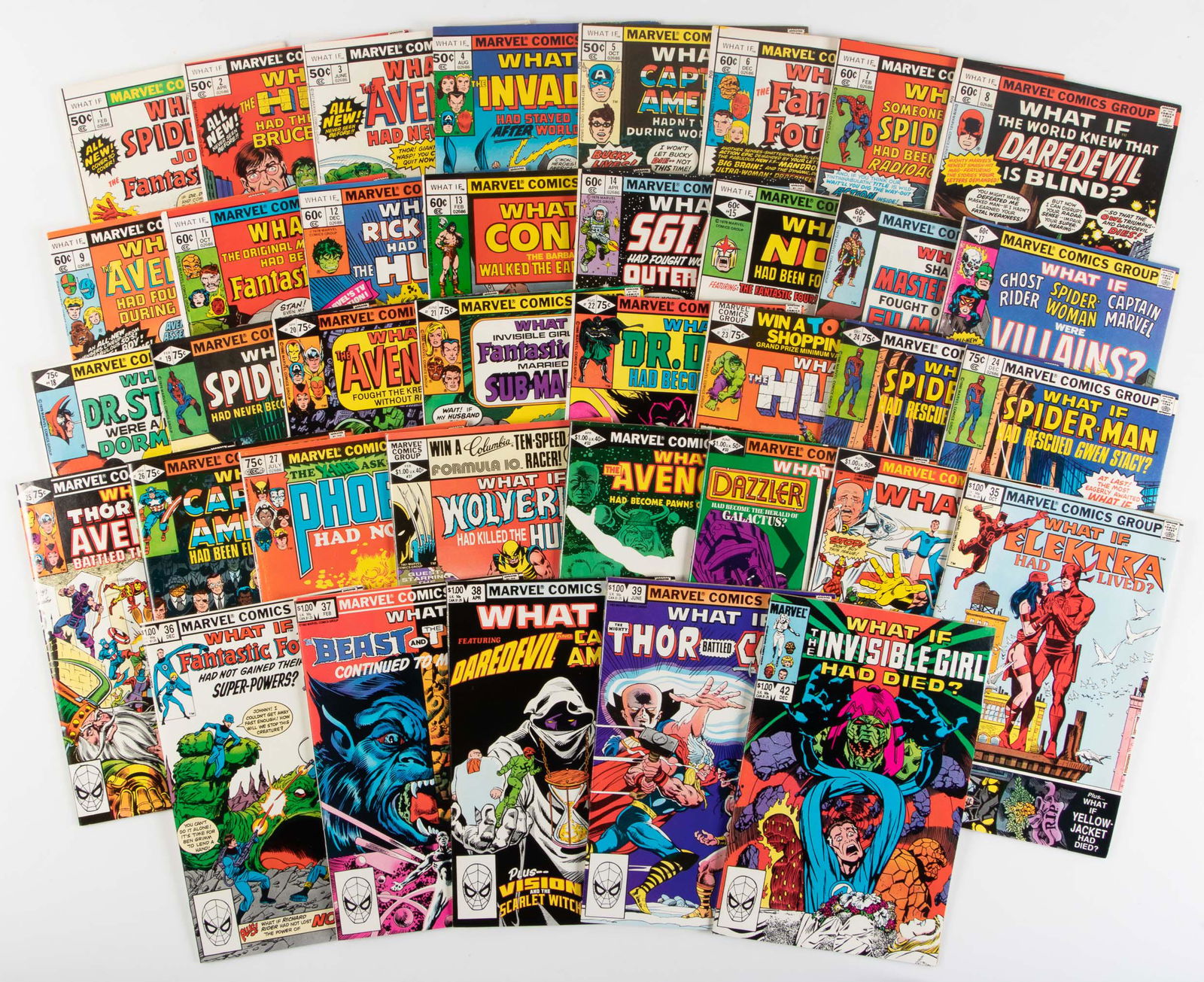 What If? Lot of 38 Comics * VF (1 of 1)
