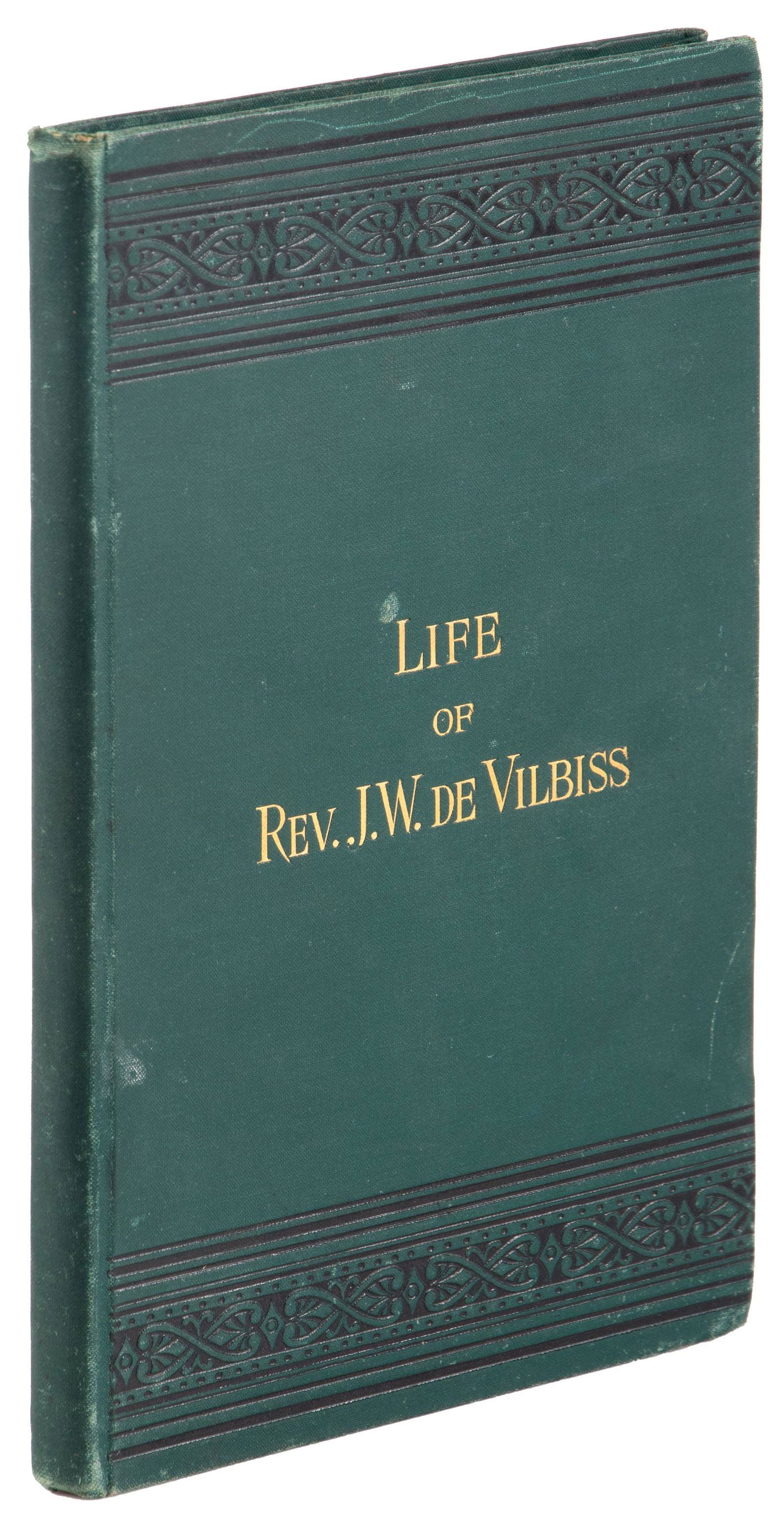 Life of Rev. John Wesley De Vilbiss, 1886: Heading: Author: De Vilbiss, John Wesley Title: Reminiscences and Events in the Ministerial Life of Rev. John Wesley De Vilbiss, (Deceased) Formerly a Member of the West Texas Annual Conference, by a