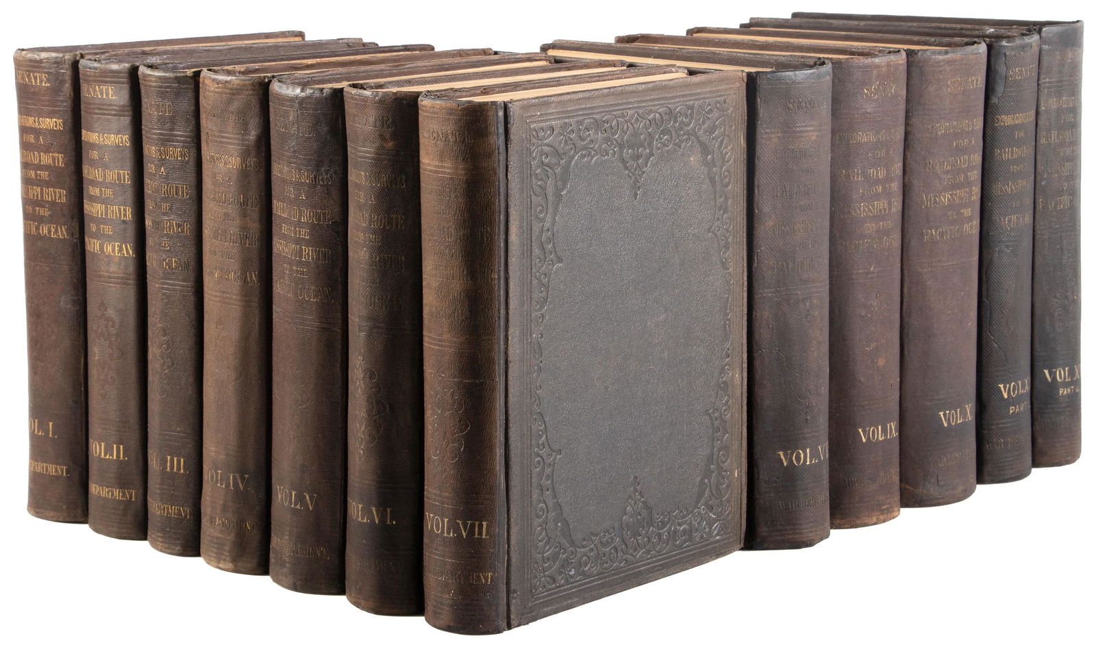 Pacific Railroad Reports, 1855-1860 (1 of 10)