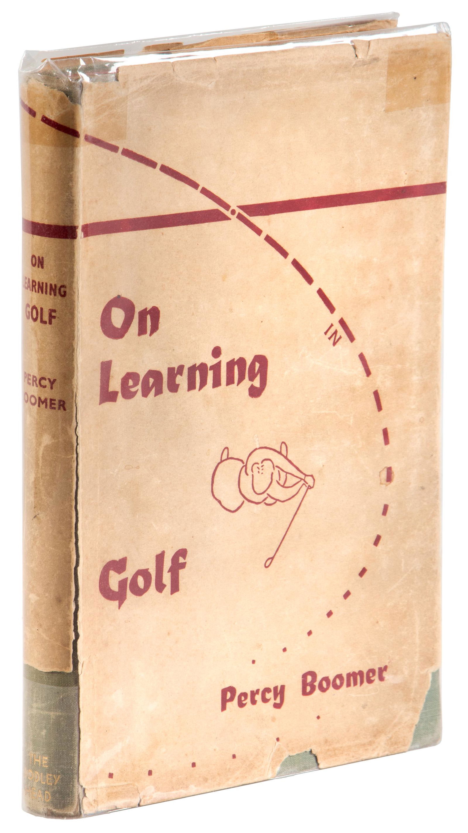 Boomer's On Learning Golf 1st Edition in dj (1 of 1)