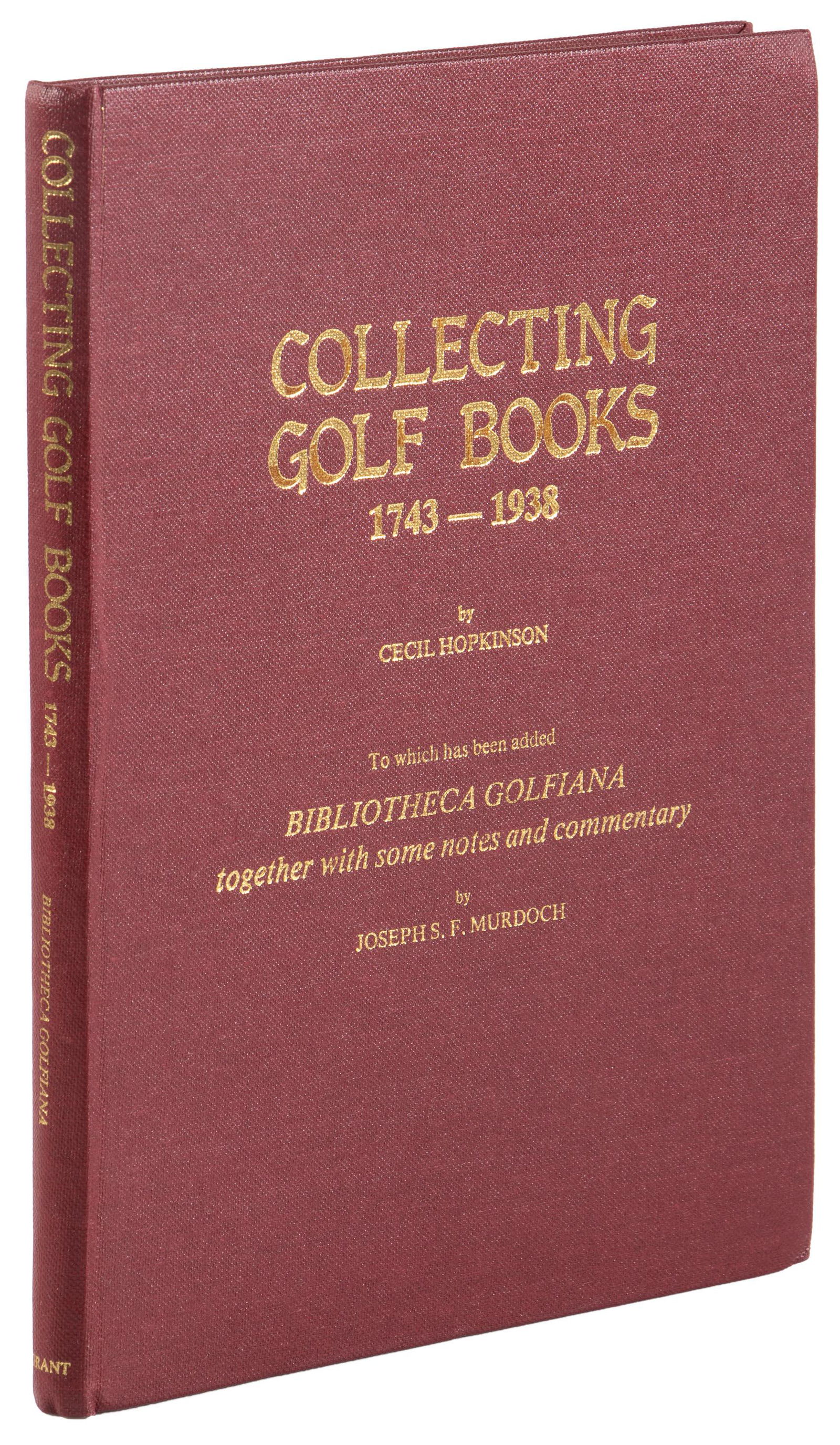 Collecting Golf Books by Cecil Hopkinson (1 of 1)
