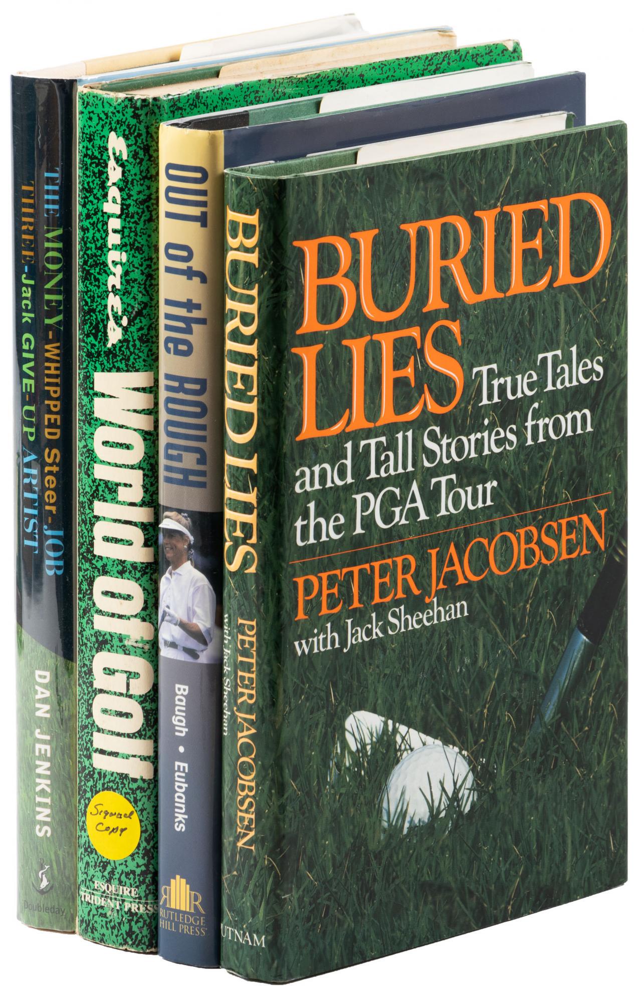 Four signed golf books (1 of 1)