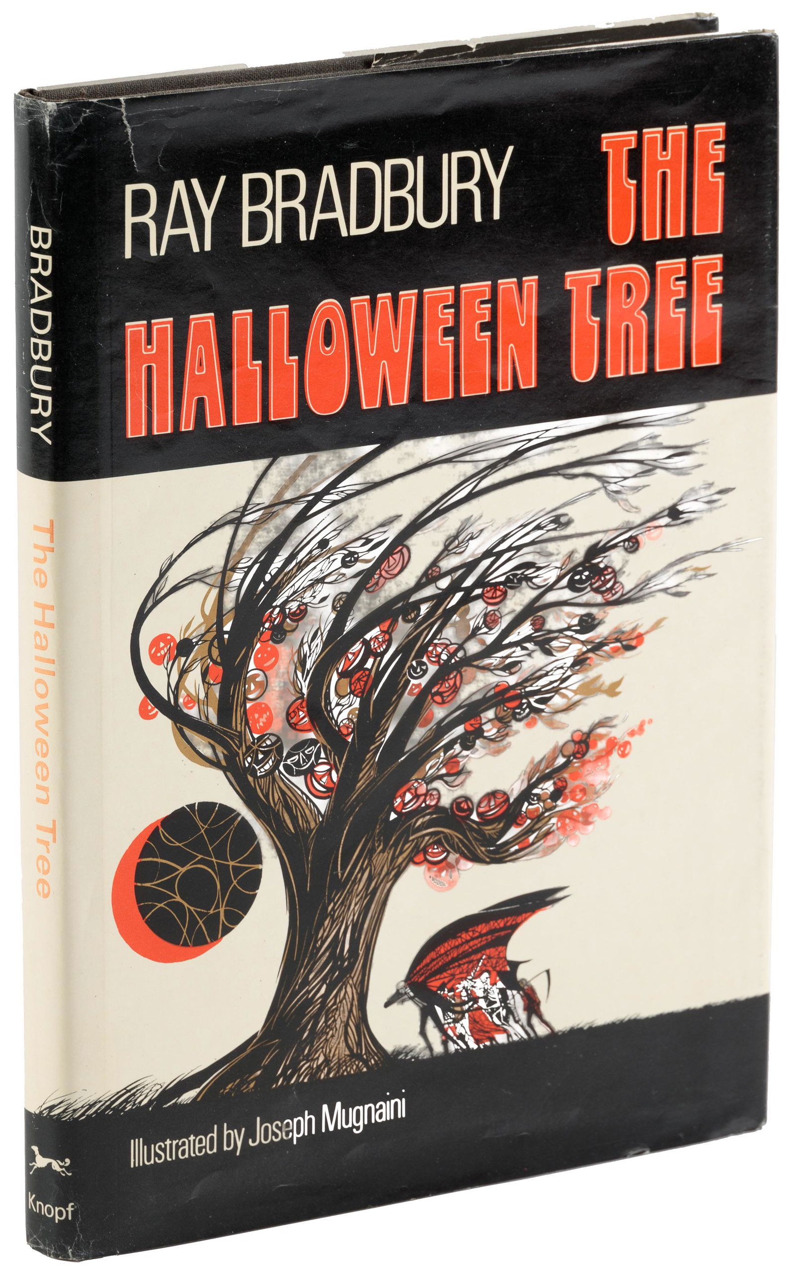 Bradbury's Halloween Tree signed w/drawing (1 of 3)