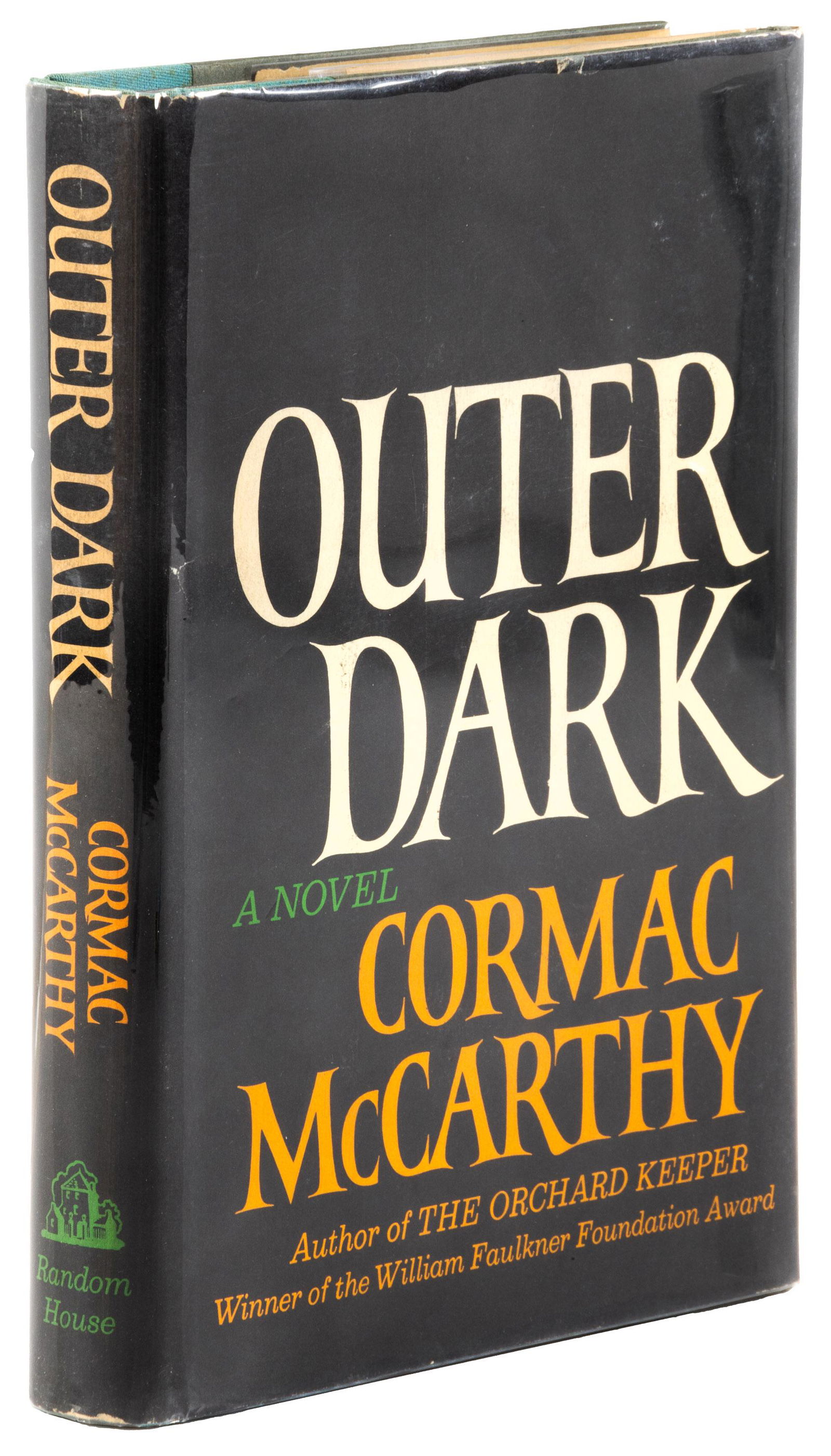 Cormac McCarthy's Outer Dark signed (1 of 7)