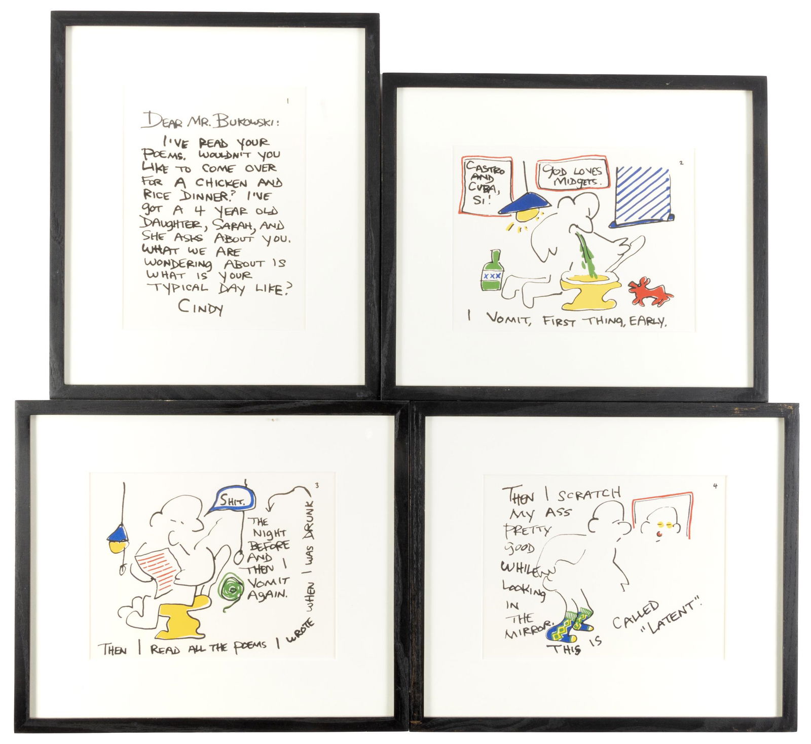 Dear Mr. Bukowski 1/50 (1 of 5)