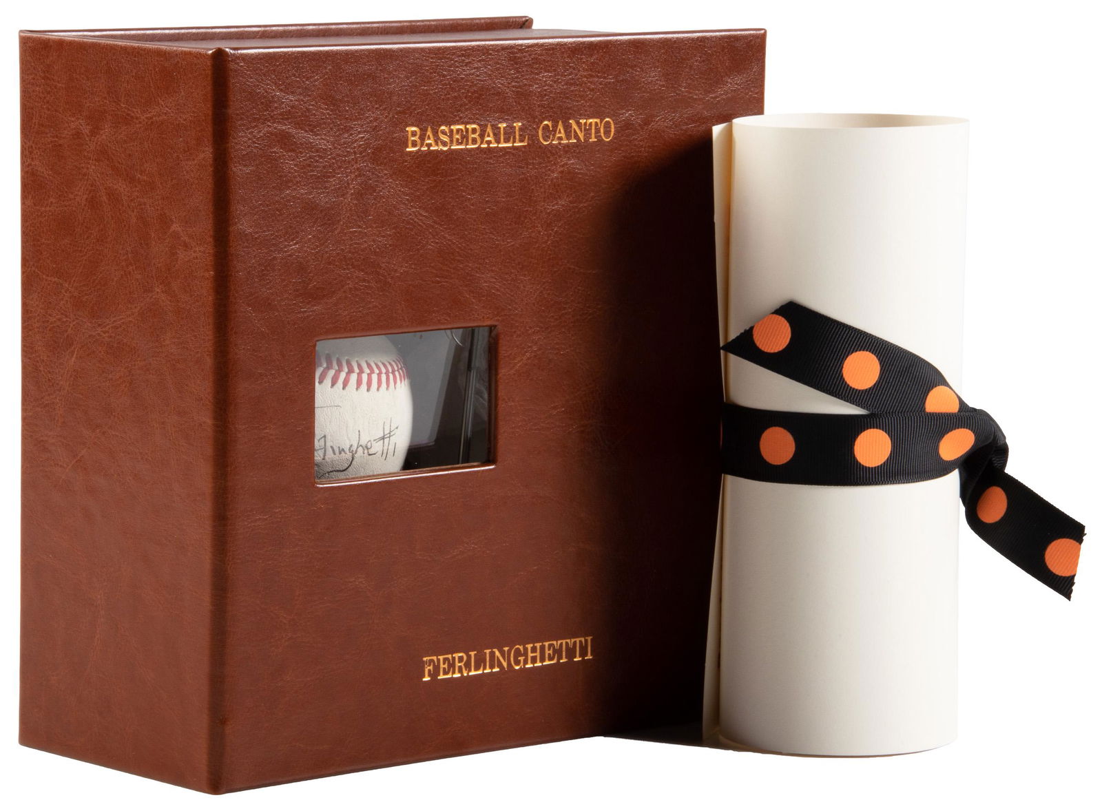 Baseball Canto with signed baseball 1 of 26 (1 of 4)