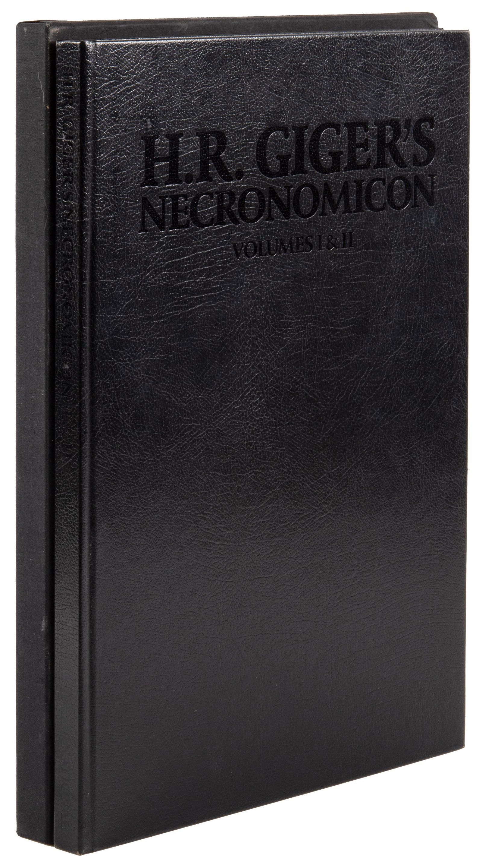 H.R. Giger's Necronomicon signed 1/666 (1 of 11)
