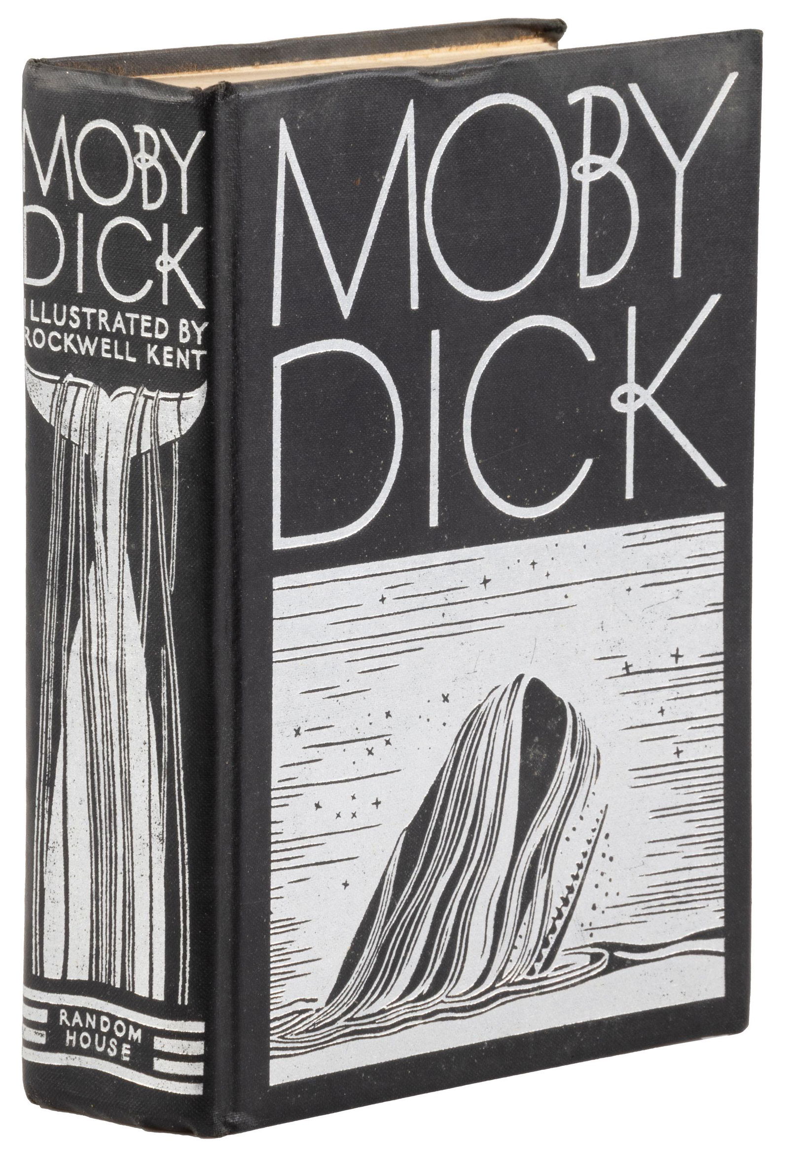 Rockwell Kent's Moby Dick 1st Trade ed.: Heading: (Kent, Rockwell, illustrator) Author: Melville, Herman Title: Moby Dick Or The Whale Place Published: New York Publisher:Random House Date Published: 1930 Description: I
