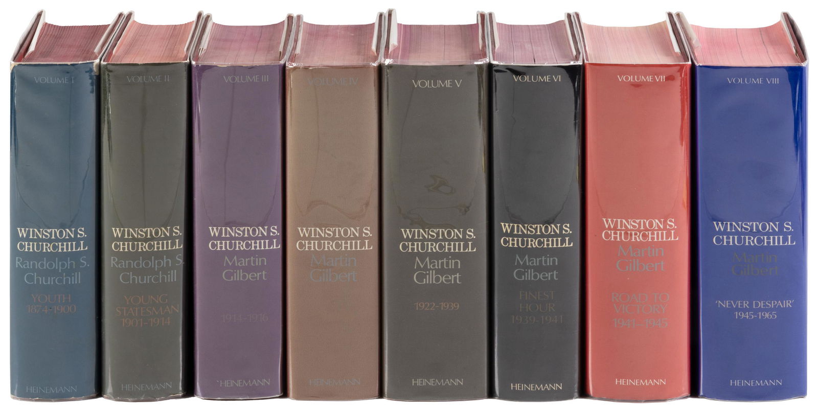 Winston S. Churchill biography in eight volumes (1 of 4)