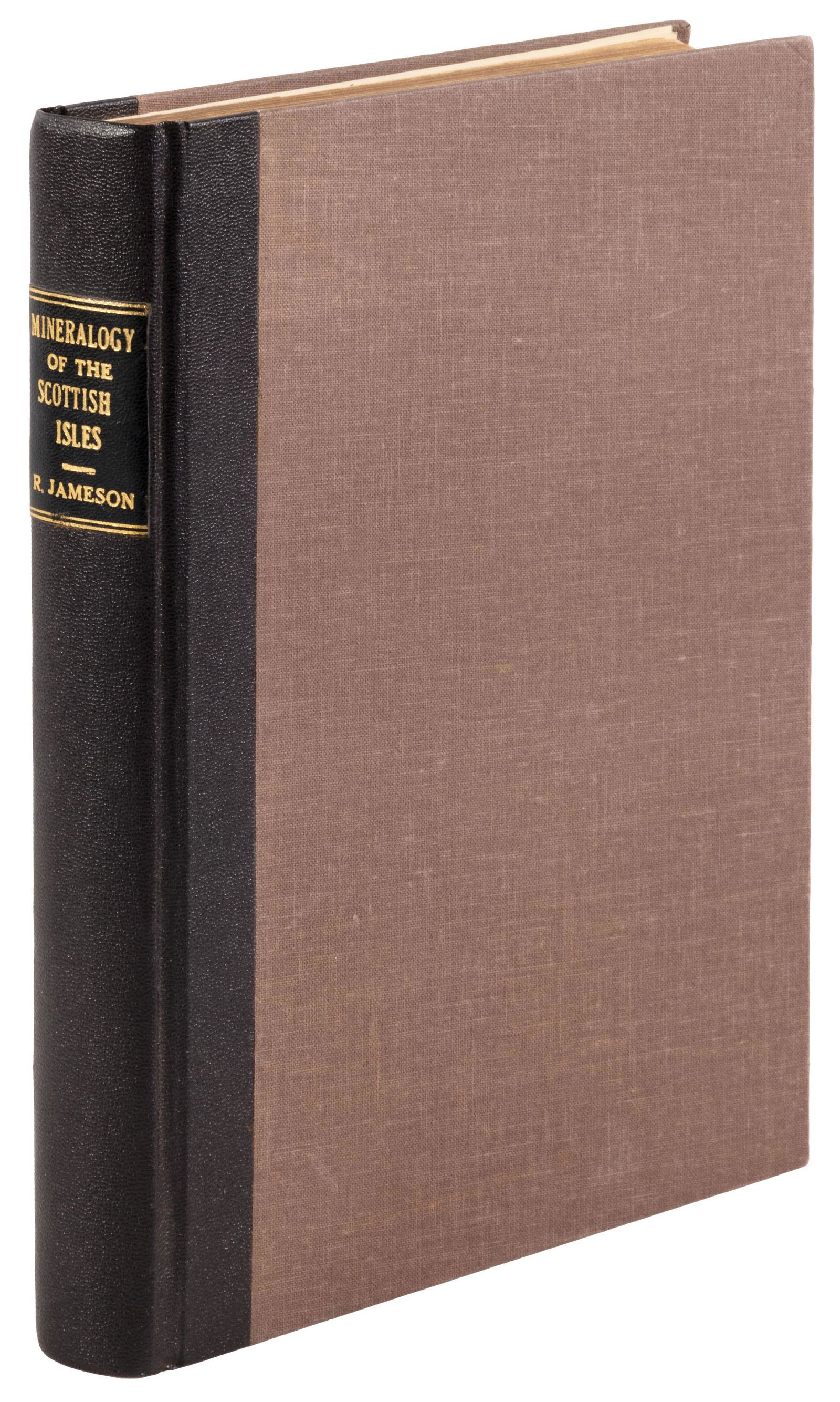 John Hutton Balfour's copy of Jameson, 1800: Heading: Author: Jameson, Robert Title: Mineralogy of the Scottish Isles with Mineralogical Observations Made in a Tour through Different Parts of the Mainland of Scotland and Dissertations upon Peat