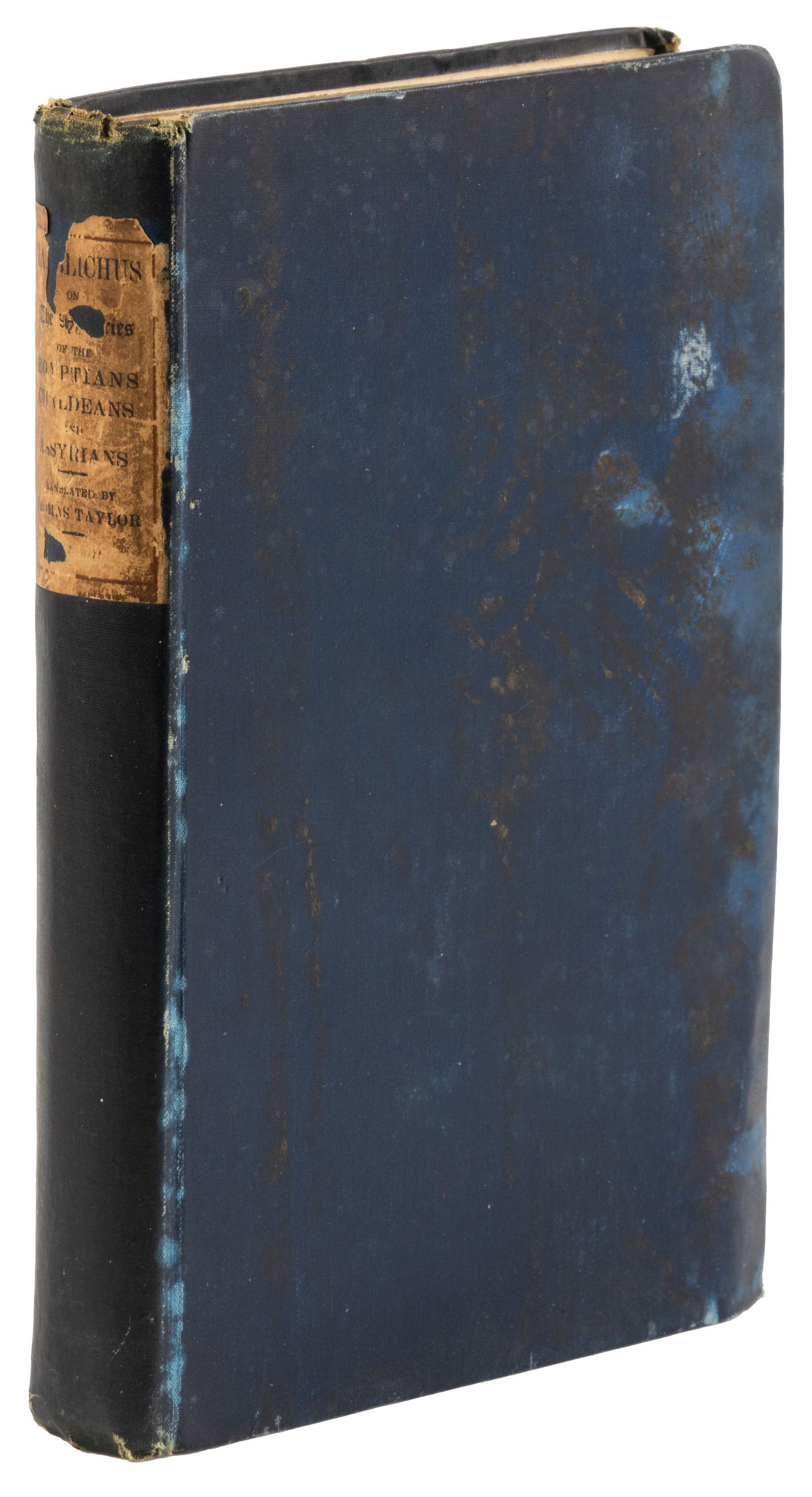 Thomas Taylor translates Iamblichus, 1895 (1 of 3)