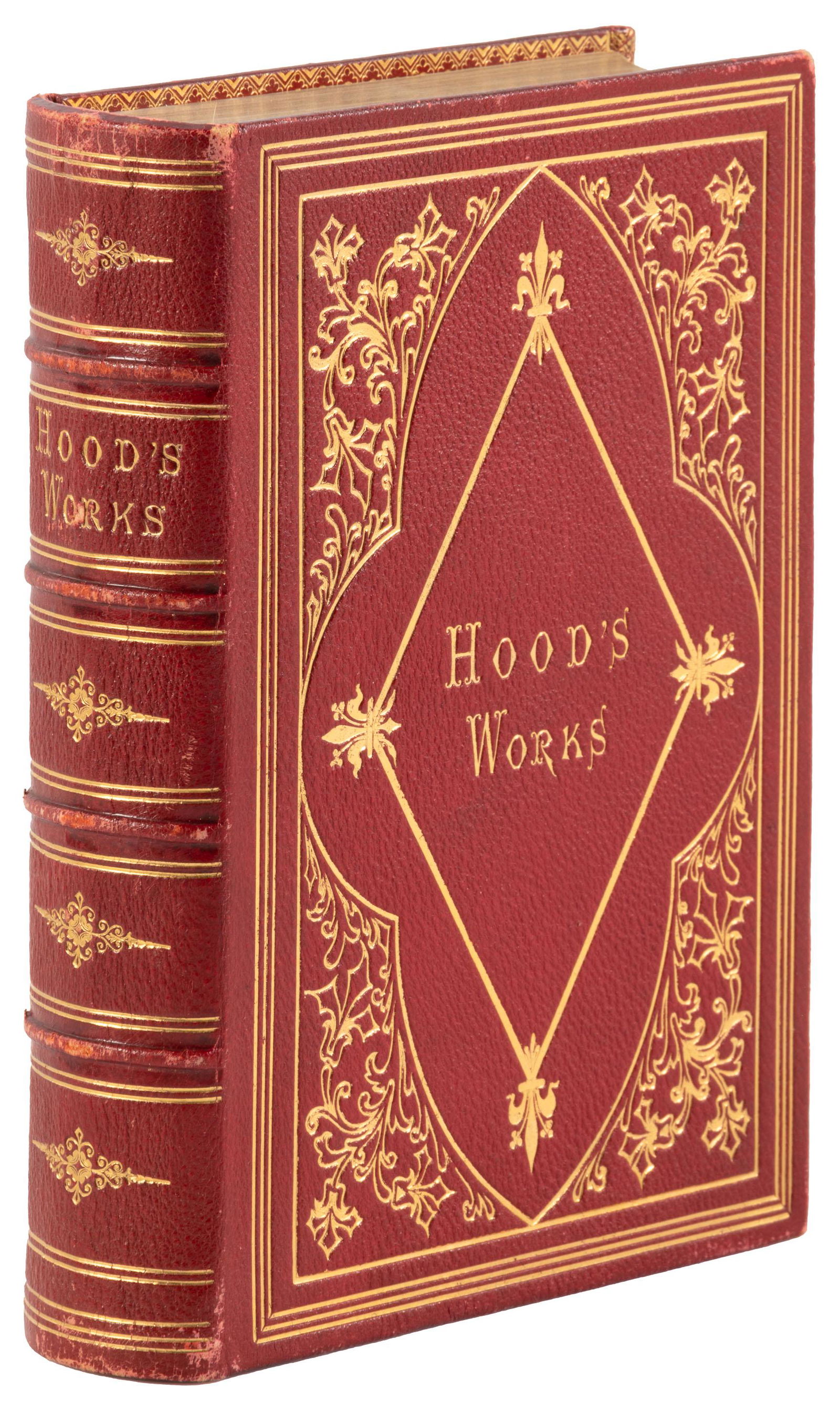 The Poetry of Hood w/ split fore-edge painting (1 of 6)