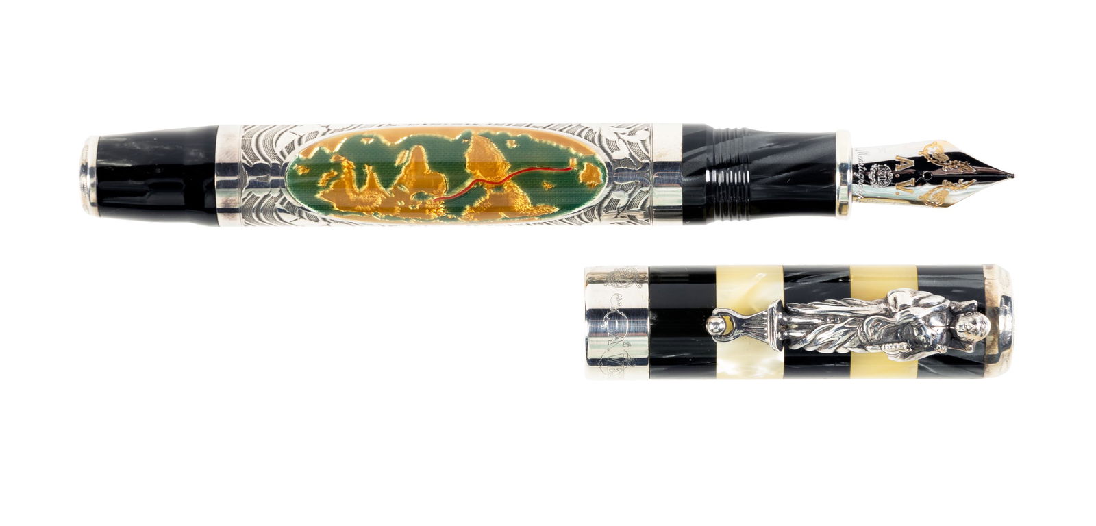 MONTEGRAPPA Amerigo Vespucci Sterling Silver Ltd Ed FP (1 of 6)