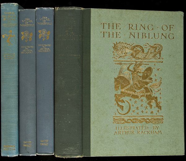 Four volumes with illustrations by Arthur Rackham: Title: Four volumes with illustrations by Arthur Rackham Author: ** Description: Includes: Goldsmith, Oliver. Goldsmith, Oliver. The Vicar of Wakefield. 12 color plates. Philadelphia: McKay, [1929]. *