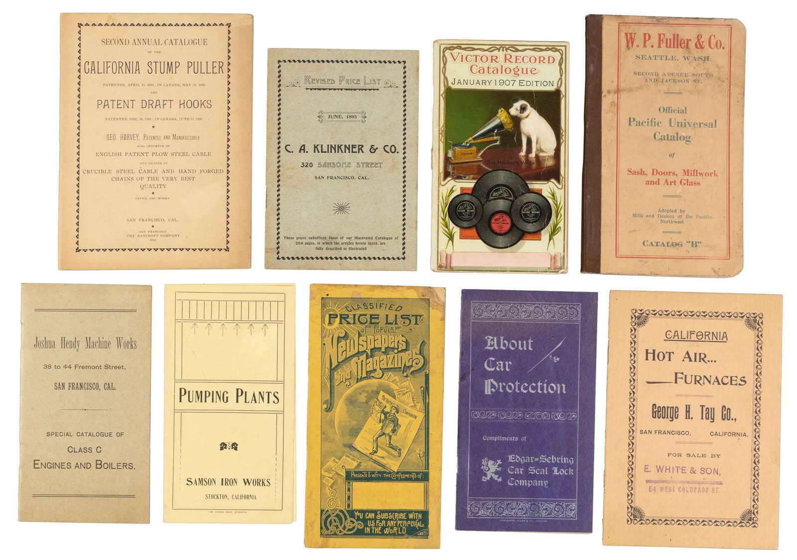 Late 19th century American trade catalogs (1 of 6)