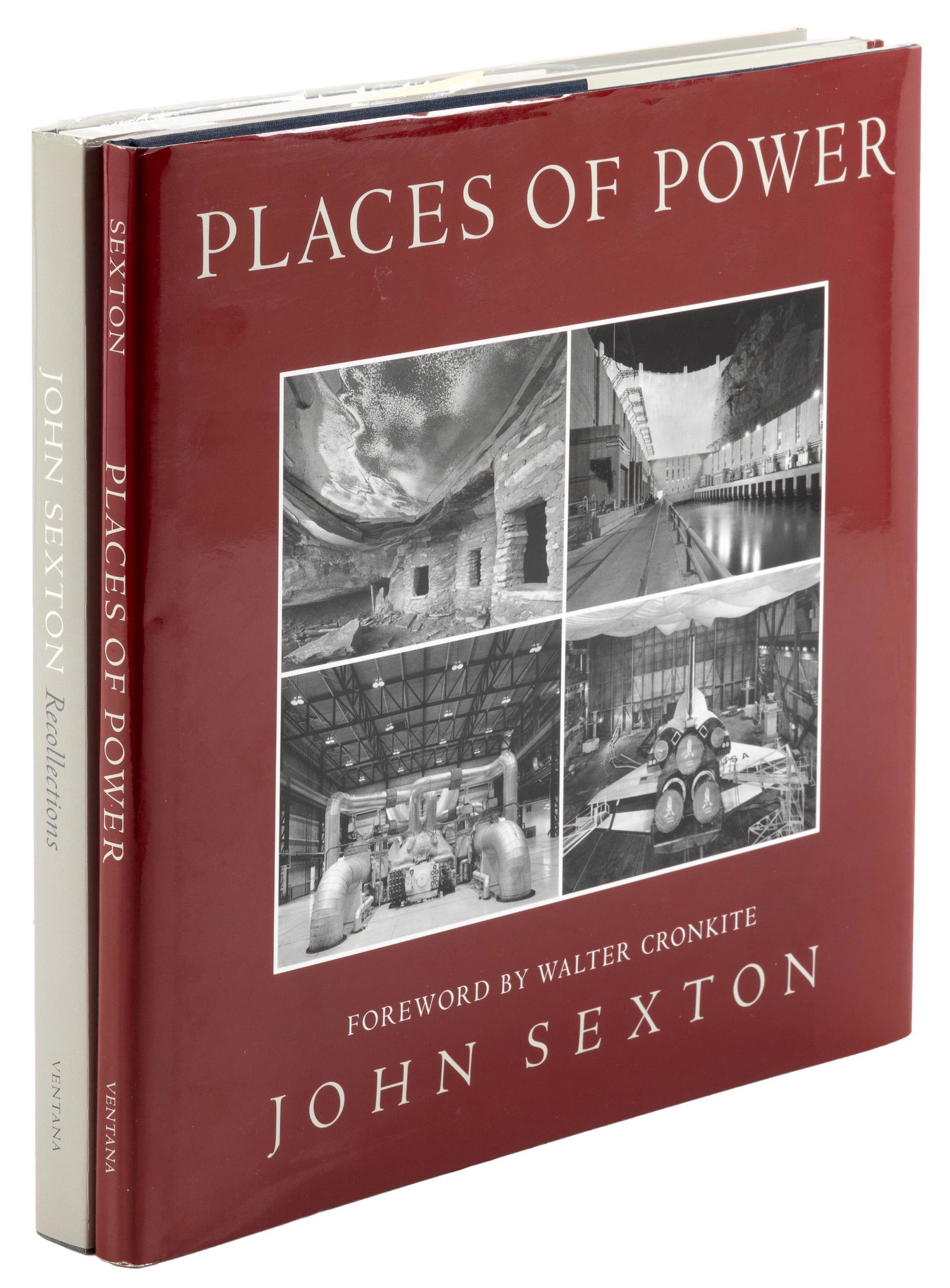 Recollections and Places of Power, inscribed: Heading: Author: Sexton, John Title: Two works by John Sexton from Ventana Editions Place Published: Carmel, California Publisher:Ventana Editions Date Published: [2000, 2006] Descript