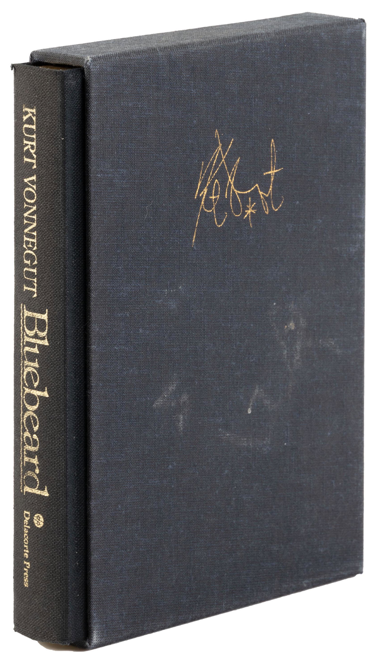 Signed Limited Vonnegut: Heading: Author: Vonnegut, Kurt Title: Bluebeard Place Published: New York Publisher:Delacorte Press Date Published: 1987 Description: (8vo) black cloth, gold title on spine, al