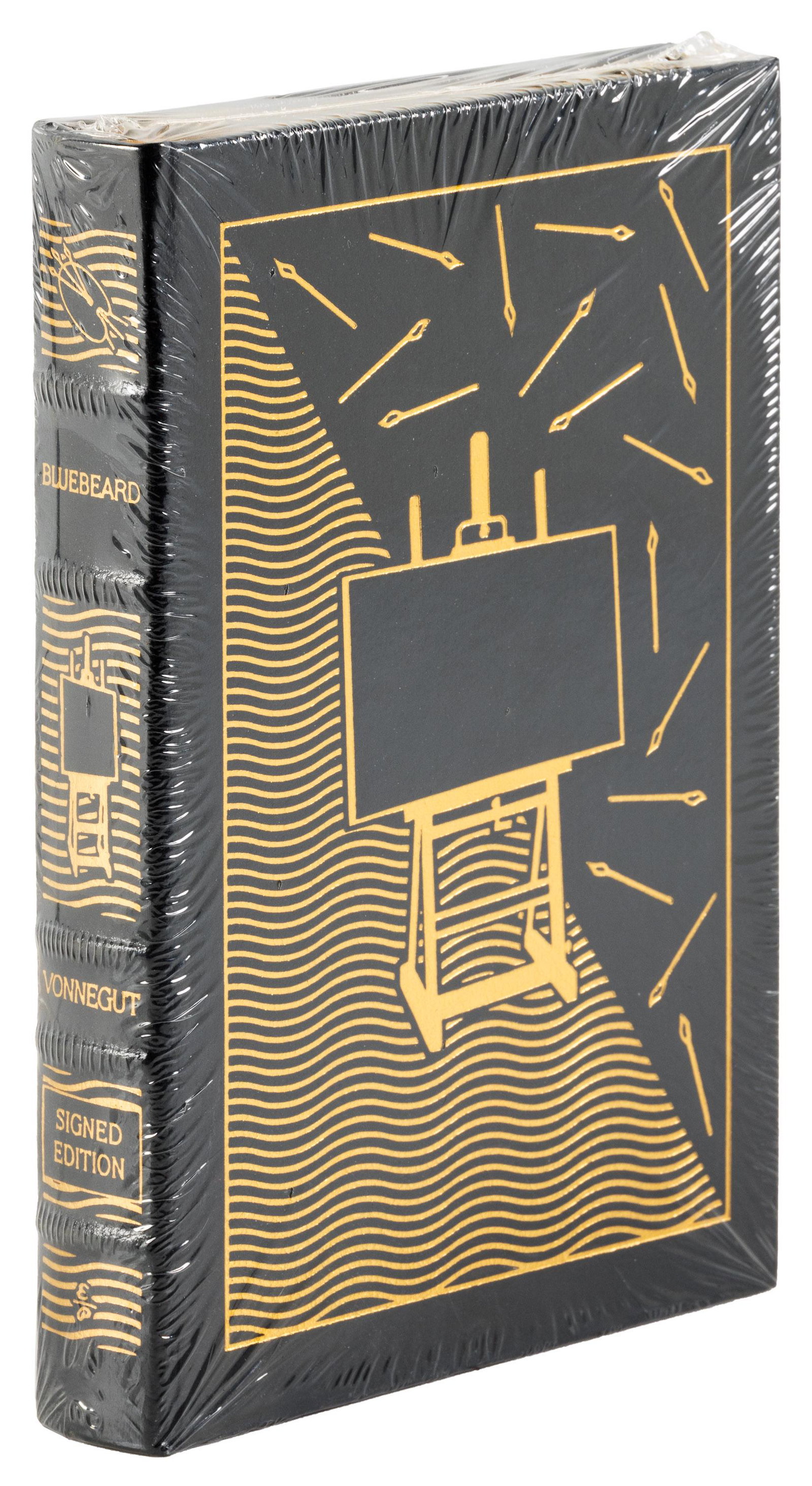 Bluebeard signed by Vonnegut: Heading: Author: Vonnegut, Kurt Title: Bluebeard Place Published: Norwalk, CT Publisher:Easton Press Date Published: [2005] Description: (8vo) original full blue leather, stampe
