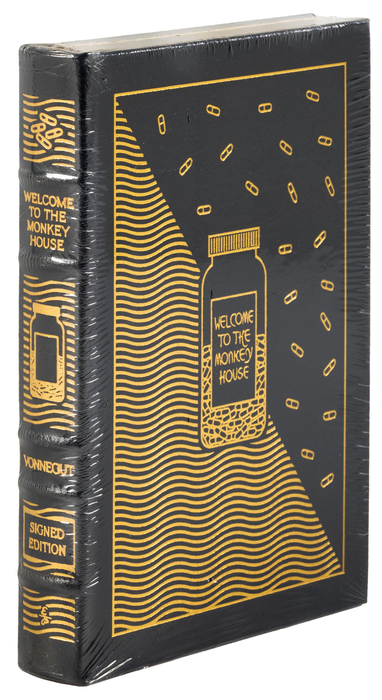 Welcome to the Monkey House signed by Vonnegut: Heading: Author: Vonnegut, Kurt Title: Welcome to the Monkey House Place Published: Norwalk, CT Publisher:Easton Press Date Published: [2000] Description: (8vo) original full bl