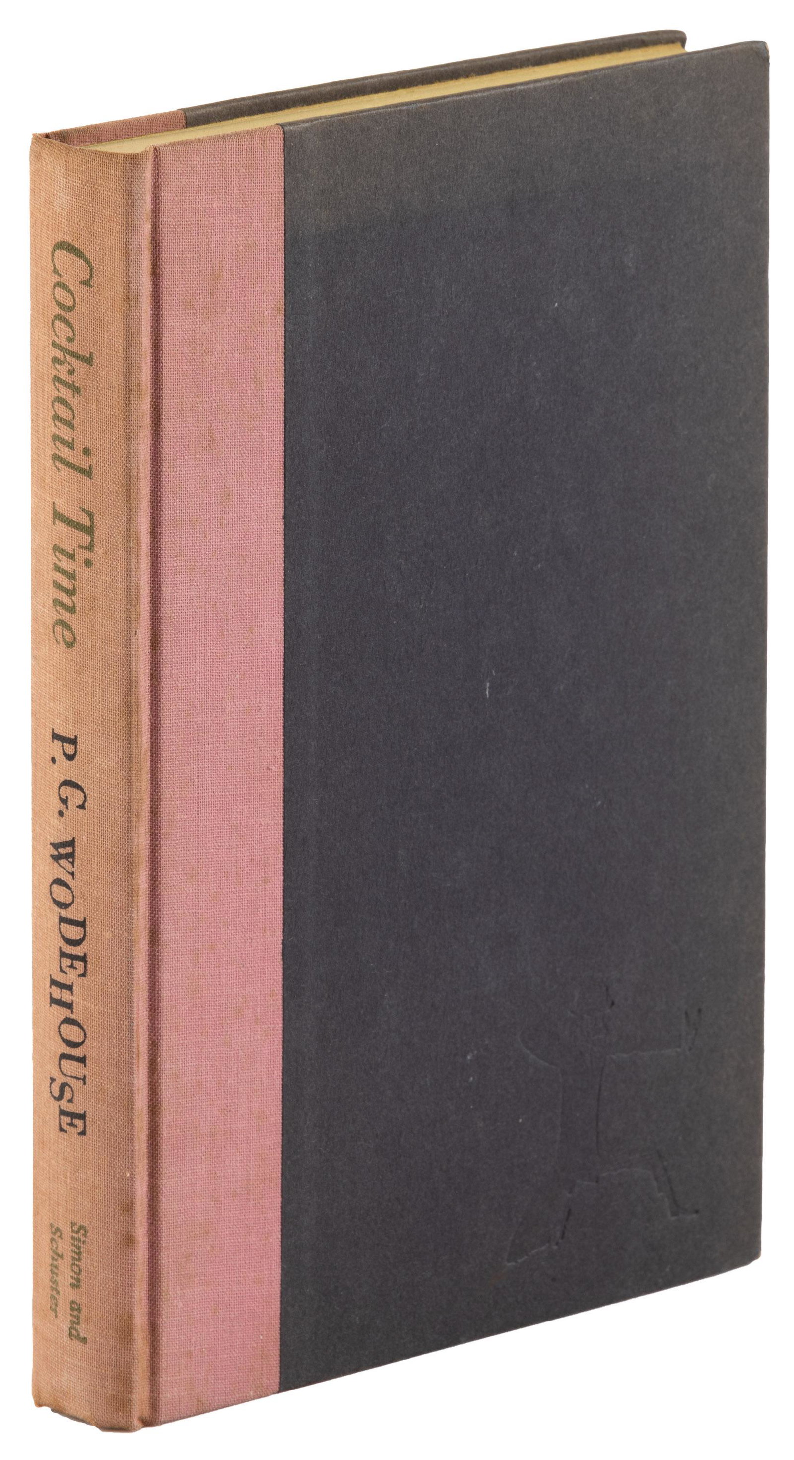 Cocktail Time from P.G. Wodehouse: Heading: Author: Wodehouse, P.G Title: Cocktail Time Place Published: New York Publisher:Simon and Schuster Date Published: 1958 Description: Cloth-backed paper boards, spine le