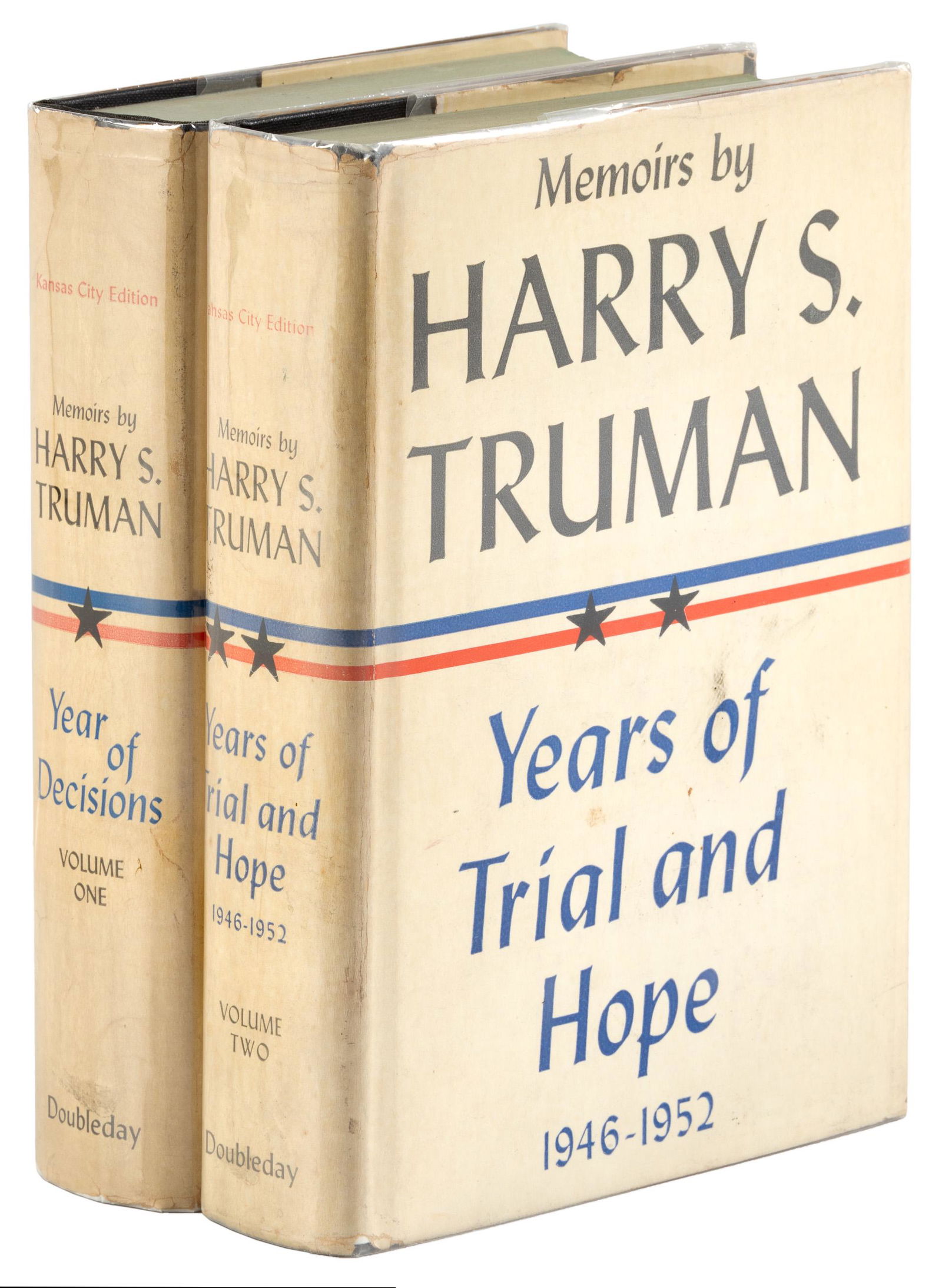Truman's Memoirs Signed (1 of 6)