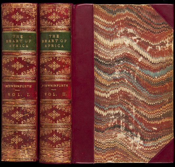 Georg Schweinfurth The Heart of Africa: Title: The Heart of Africa. Three Years' Travels and Adventures in the Unexplored Regions of Central Africa. From 1868 to 1871 Author: Schweinfurth, Georg Description: 2 volumes. Translated by Ellen E