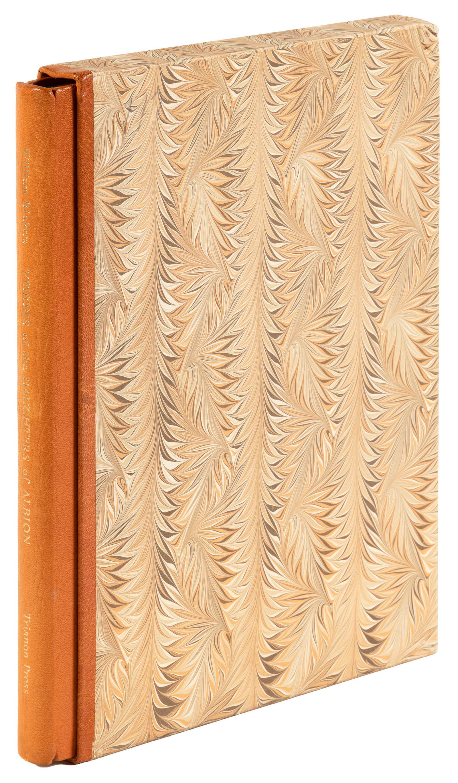 Blake's Daughters of Albion w/ watercolors: Heading: (Blake, William - Trianon Press) Author: Blake, William Title: Visions of the Daughters of Albion Place Published: London Publisher:Trianon Press for the William Blake Trust Date Publish