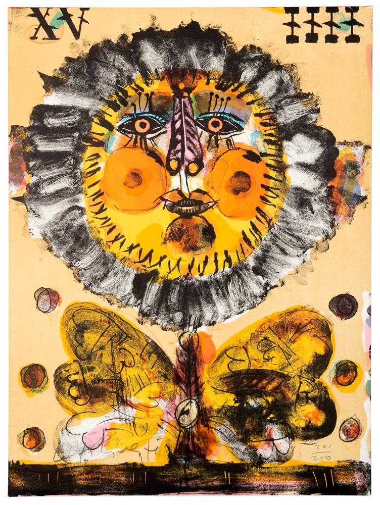 Norman LaLiberté's suite of Tarot lithographs (1 of 8)