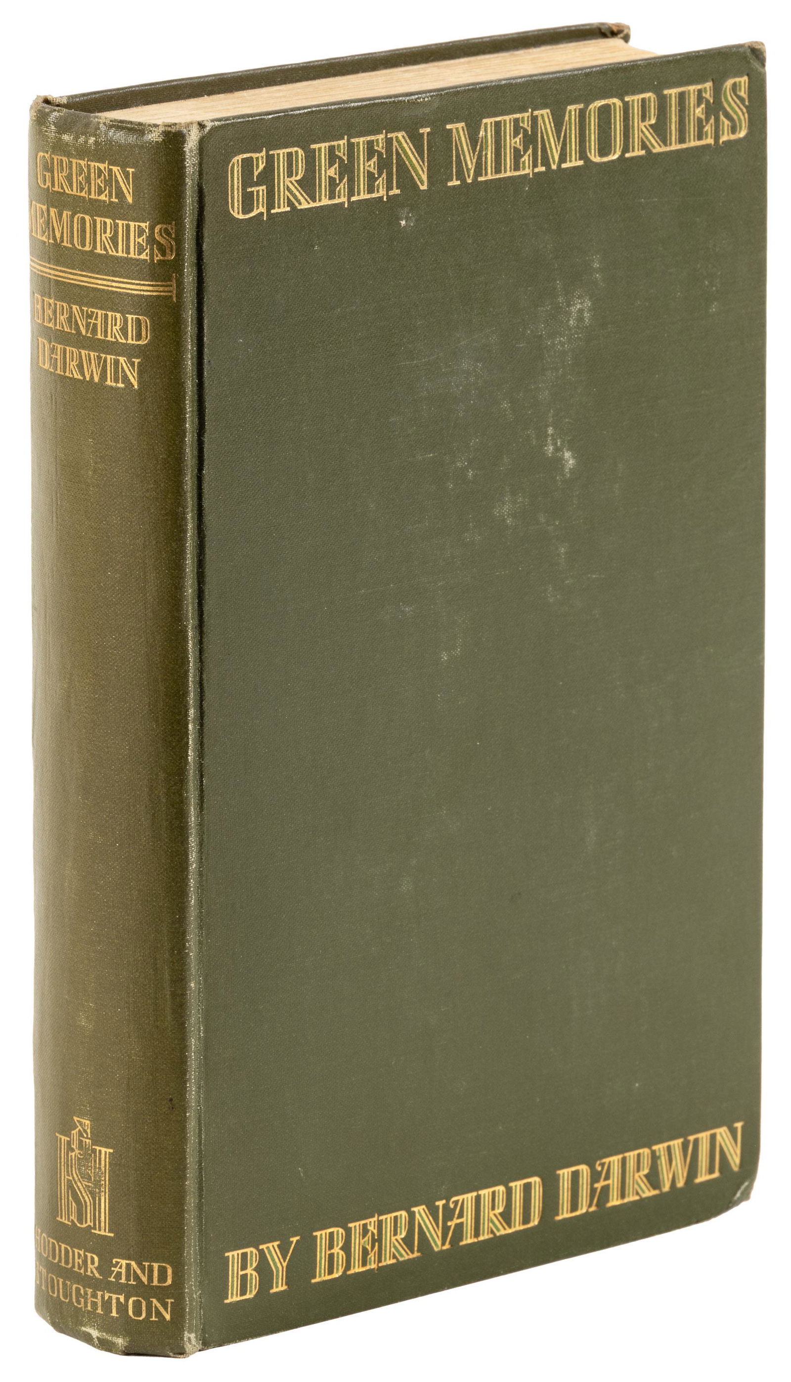 First edition, Bernard Darwin's Green Memories (1 of 1)