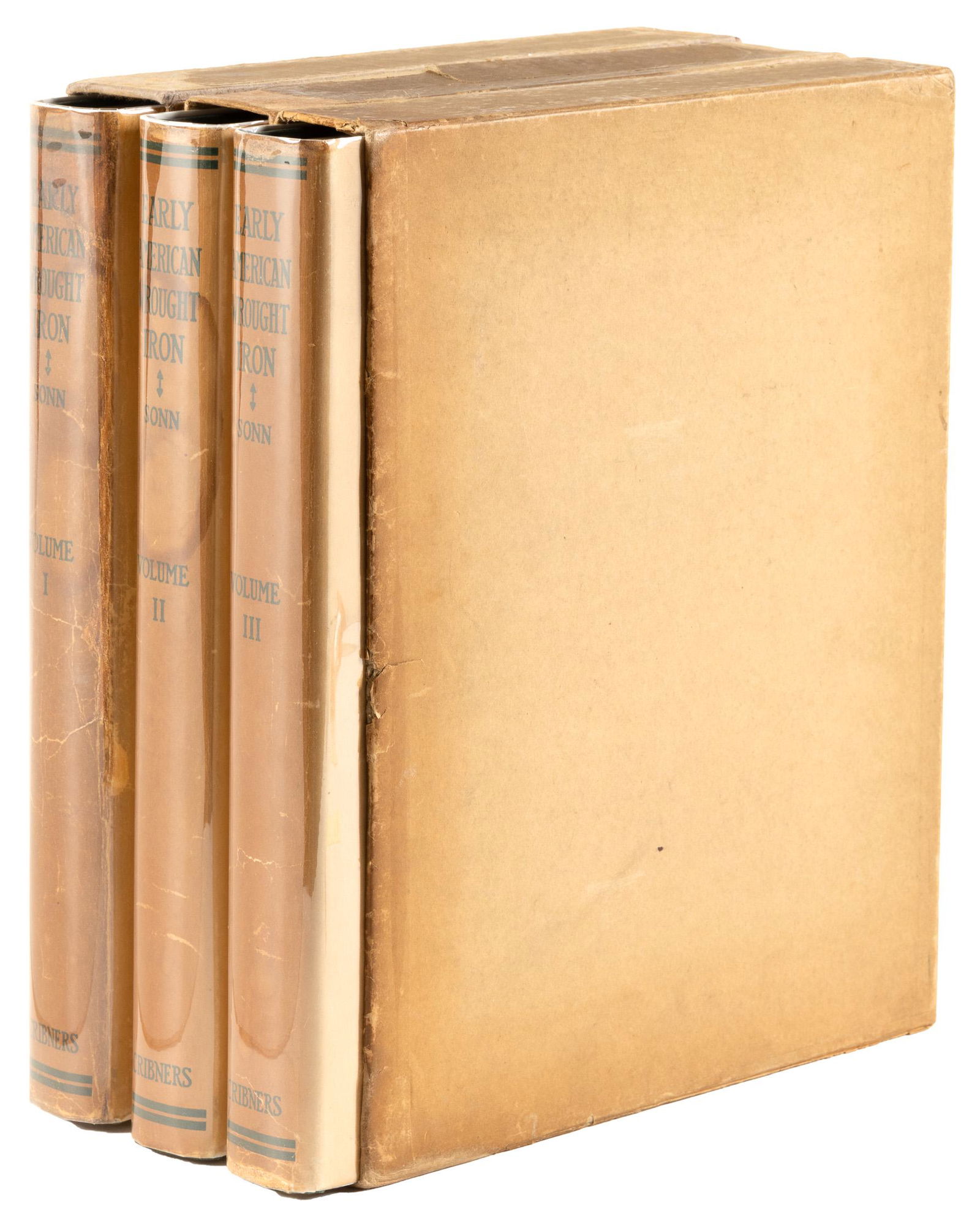 Early American Wrought Iron 3 vols. w/jackets inscribed (1 of 10)