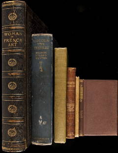 10 books about art, 3 albums of art: Title: Ten volumes about art, with two albums containing artwork Author: ** Description: Includes: Ideals of Life in France: or, How the Great Painters Portray Woman in French Art. Full brown