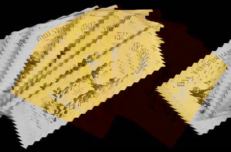 Thackeray's Virginians in Original Parts: Title: The Virginians: A Tale of the Last Century – in the original parts Author: Thackeray, William Makepeace Description: Original 24 parts, Nos. 1-24, issued monthly, November, 1857 to October,