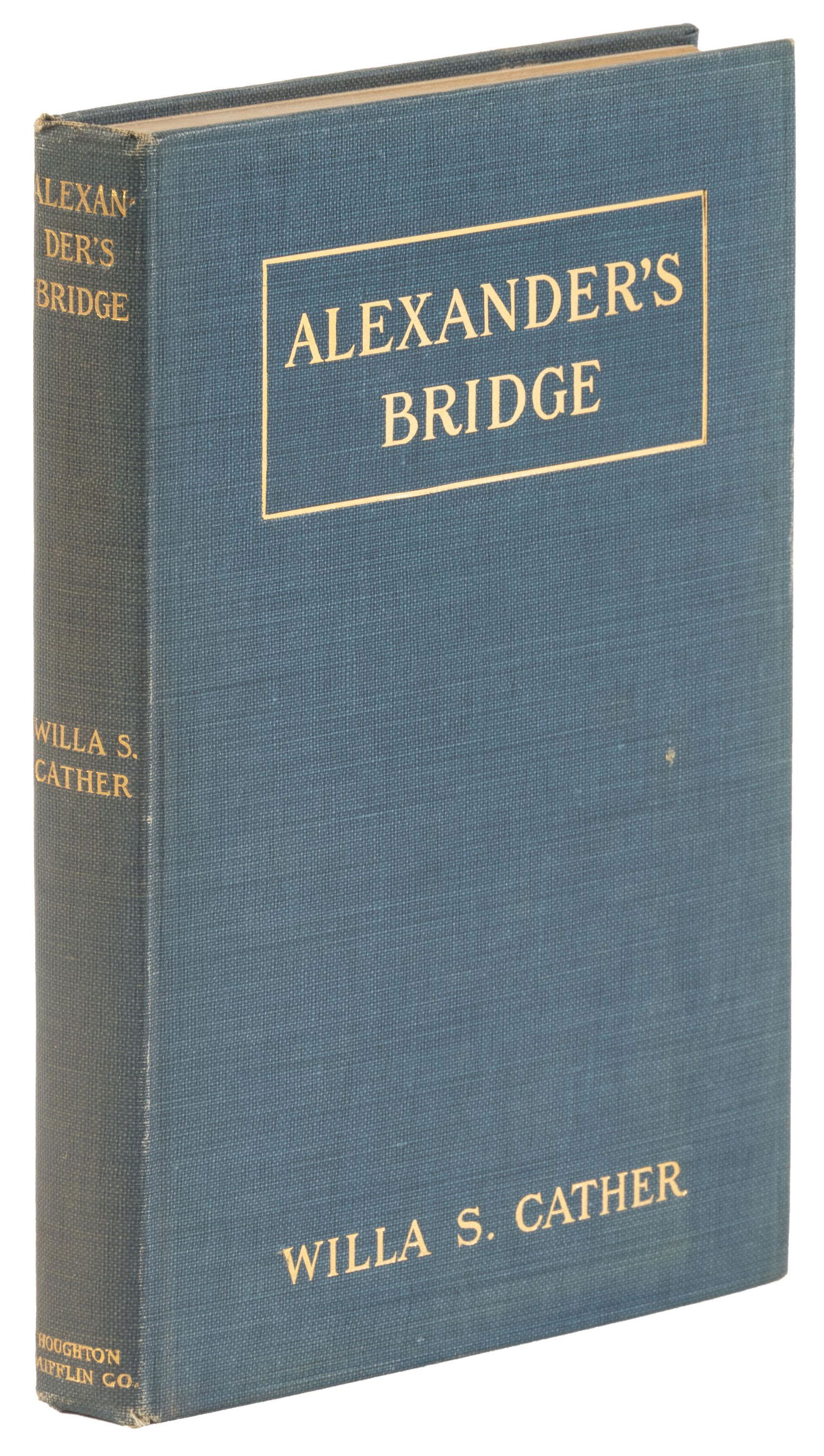 Alexander's Bridge by Cather, 1st Edition (1 of 1)