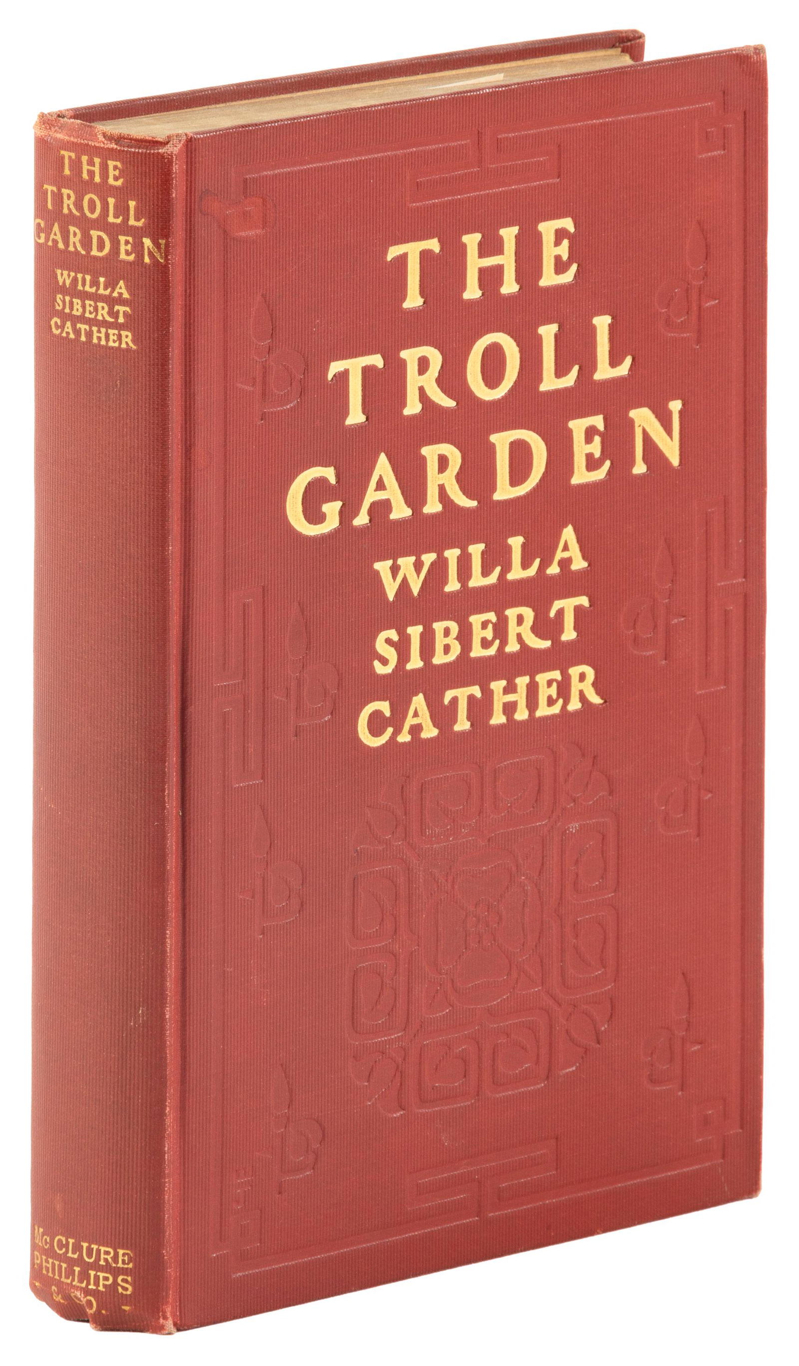 First Edition, first issue, Cather's The Troll Garden (1 of 2)
