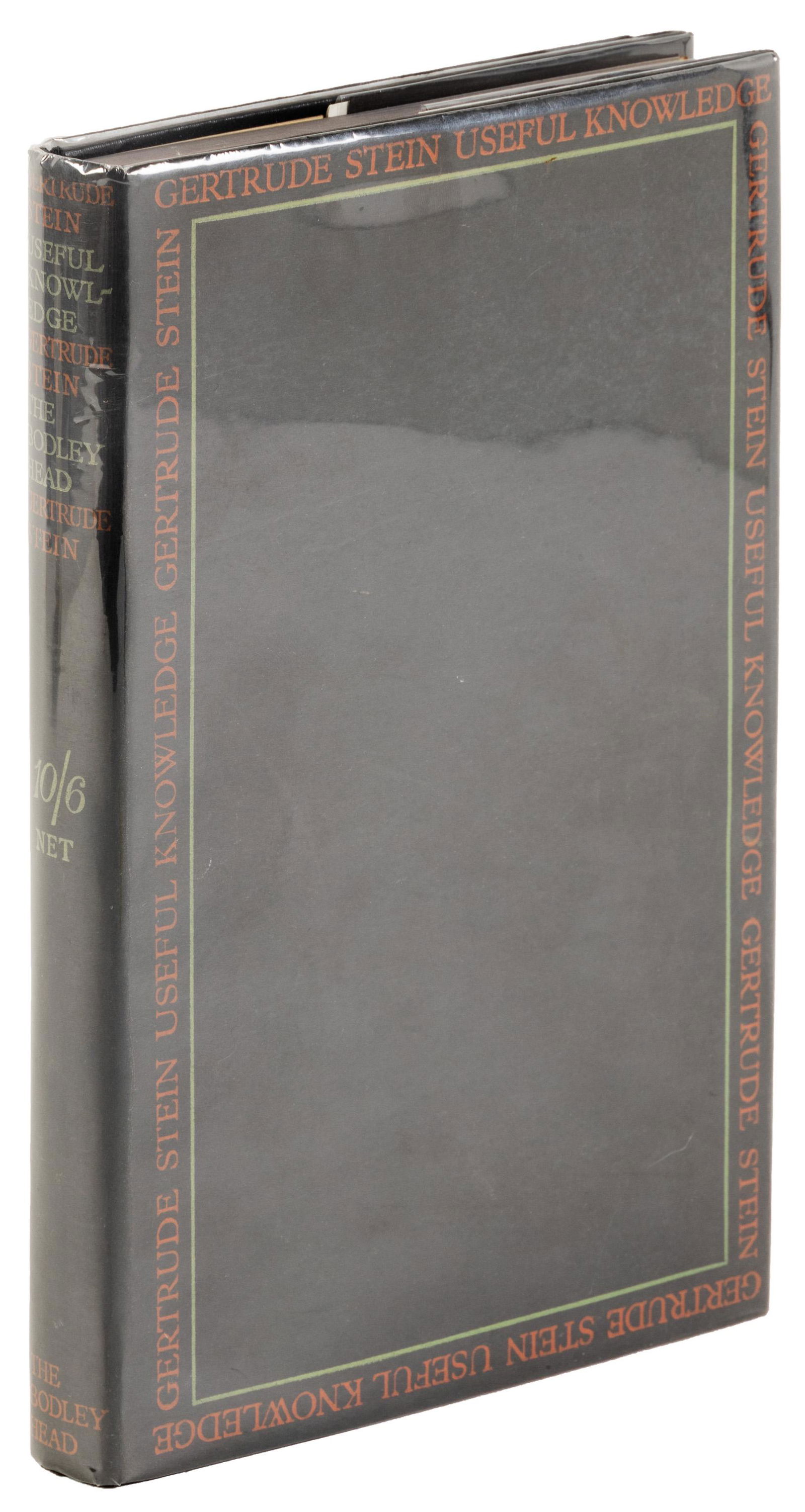 Gertrude Stein Useful Knowledge (1 of 1)
