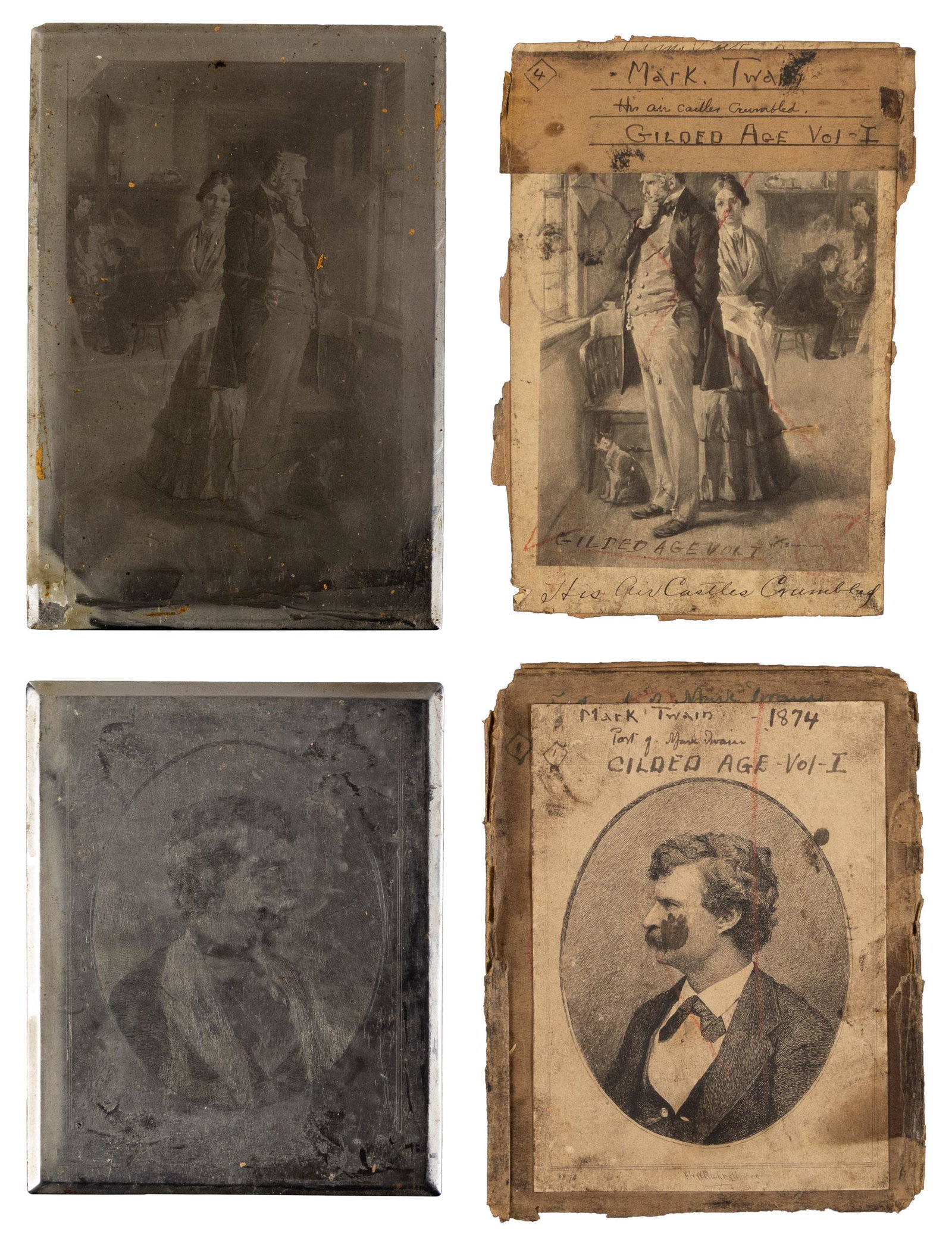 Engraving plates from Mark Twain (1 of 4)