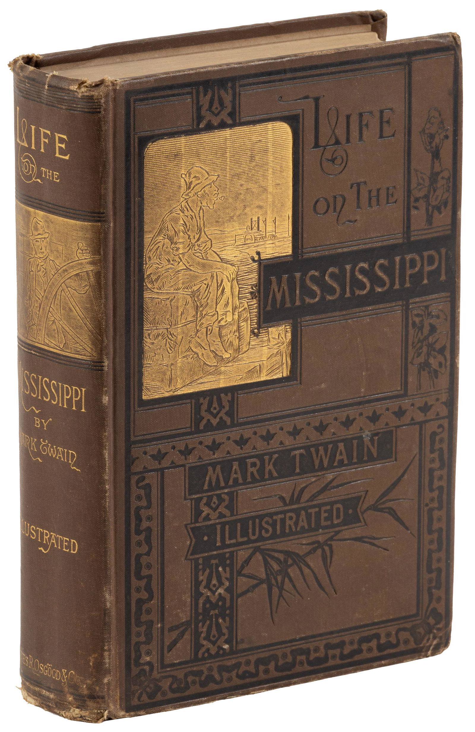 Twain's Life on the Mississippi, 1st Edition (1 of 1)
