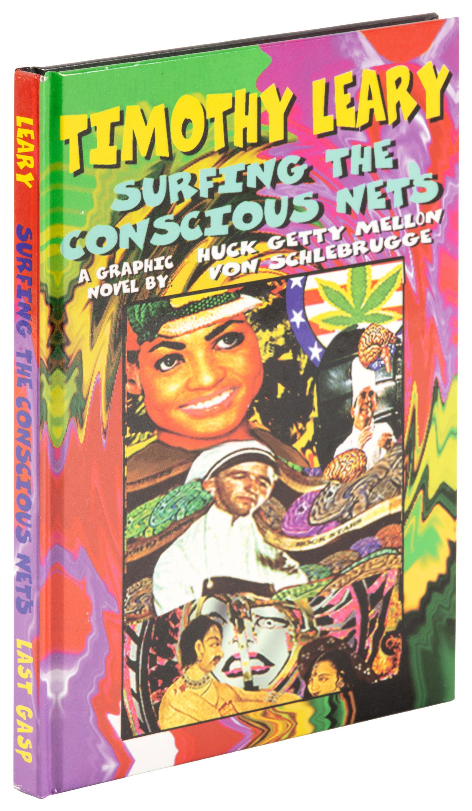 Tim Leary's 1995 internet graphic novel, signed (1 of 3)